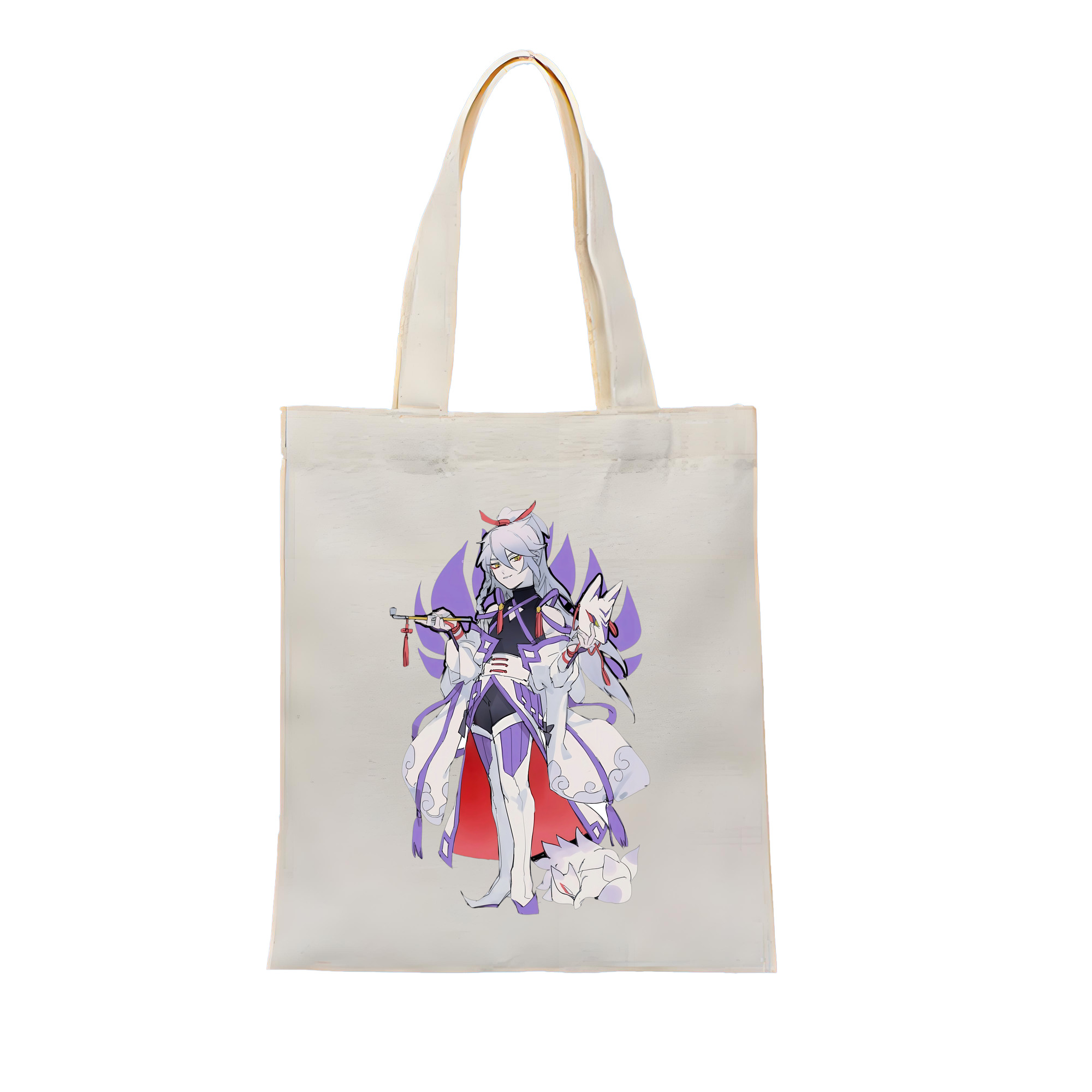 （画像用） 妖怪ウォッチ Yo-kai Watch 縦型キャンバス生地手提げバッグ　トートバッグ
