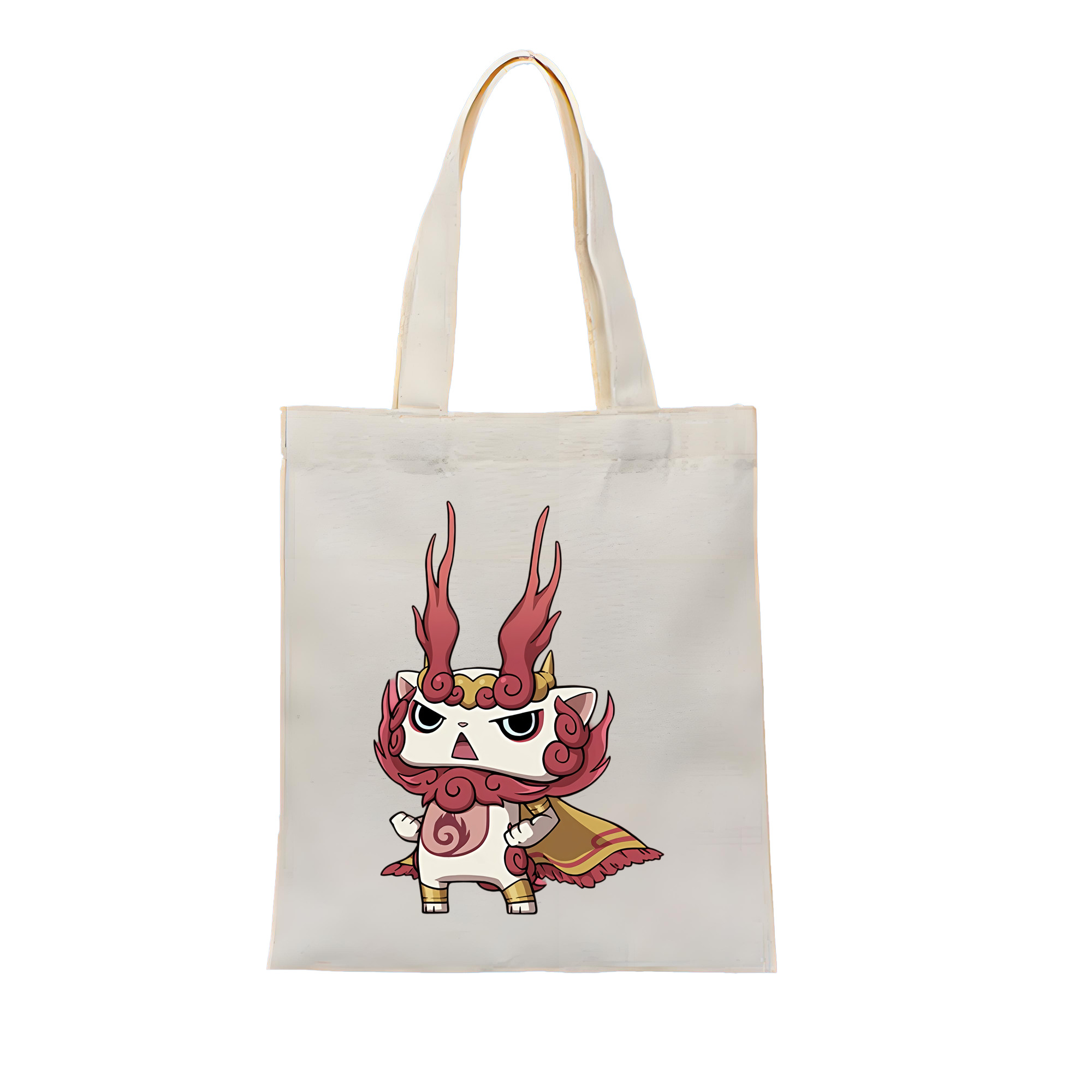 （画像用） 妖怪ウォッチ Yo-kai Watch 縦型キャンバス生地手提げバッグ　トートバッグ