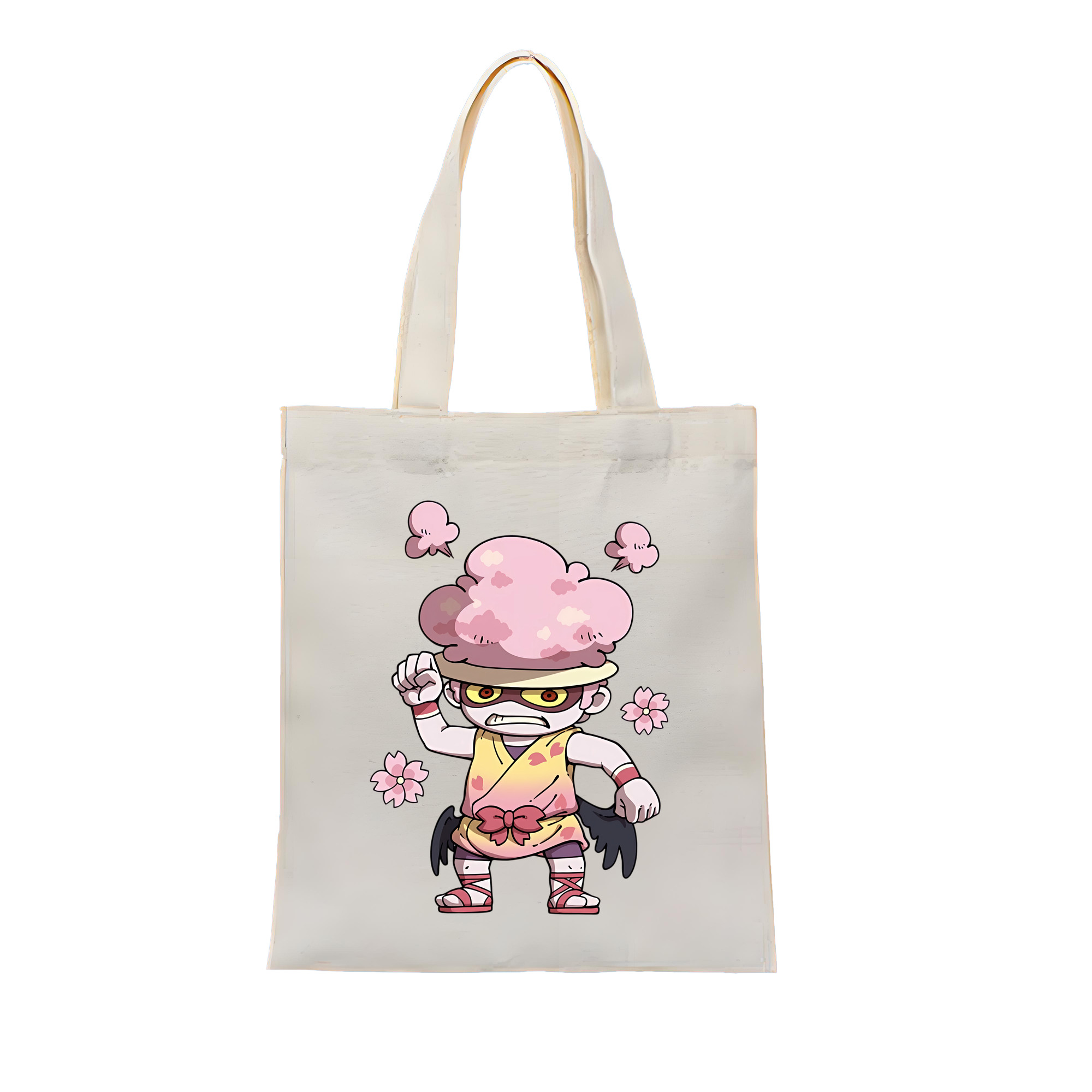 （画像用） 妖怪ウォッチ Yo-kai Watch 縦型キャンバス生地手提げバッグ　トートバッグ