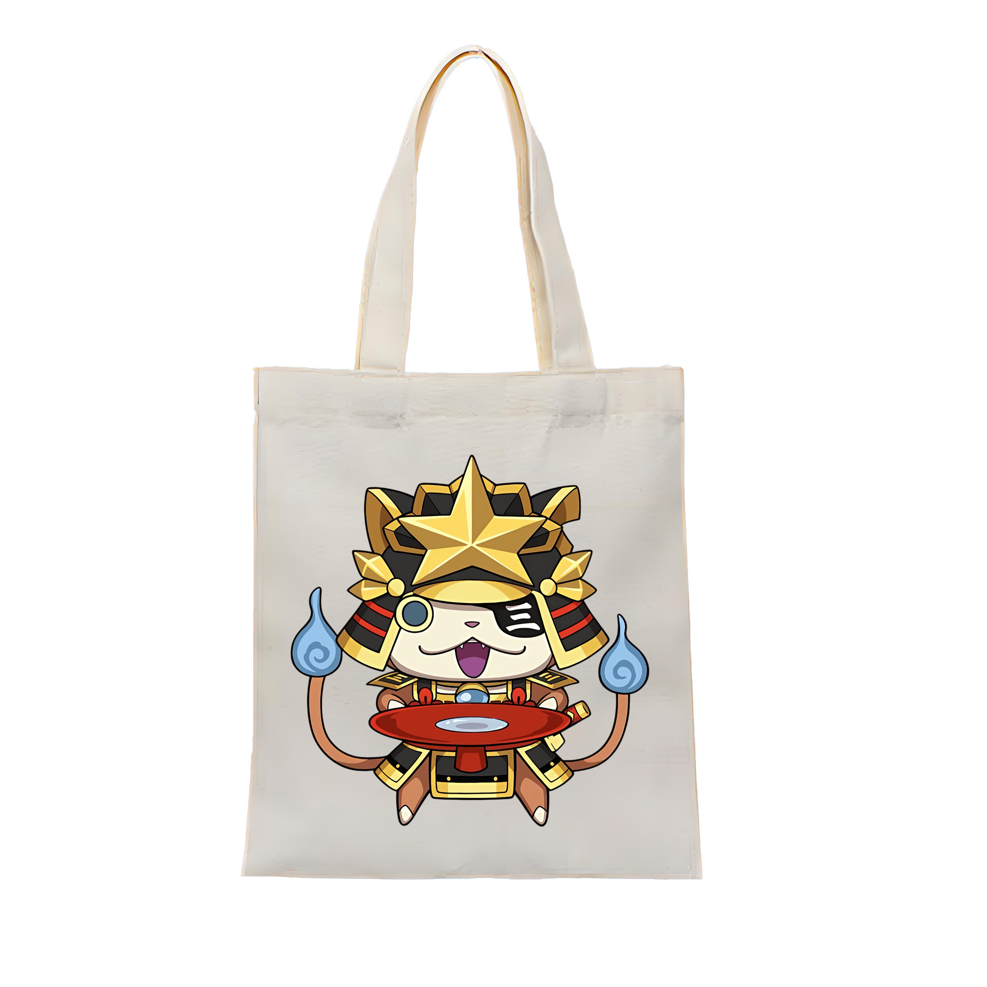 （画像用） 妖怪ウォッチ Yo-kai Watch 縦型キャンバス生地手提げバッグ　トートバッグ