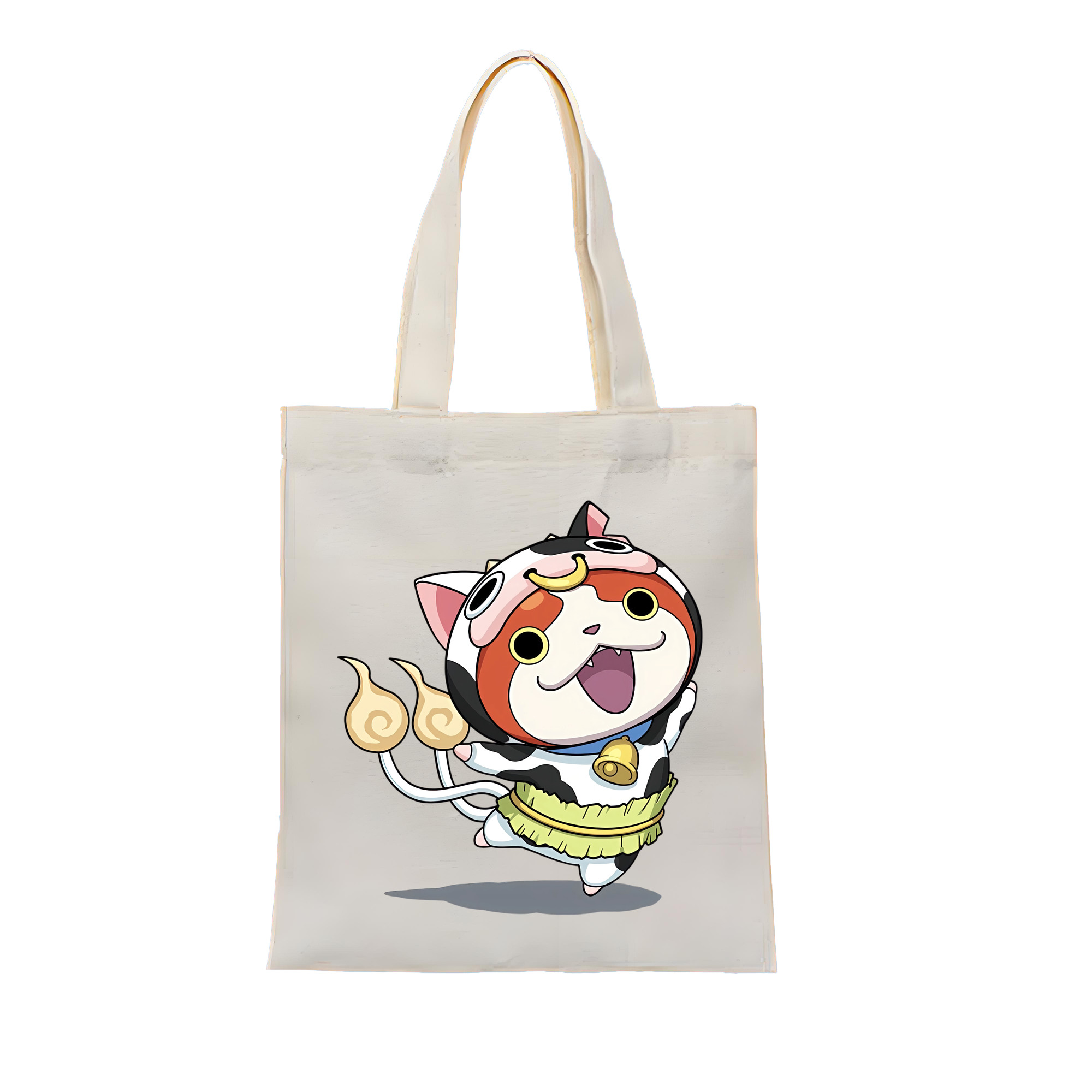 （画像用） 妖怪ウォッチ Yo-kai Watch 縦型キャンバス生地手提げバッグ　トートバッグ
