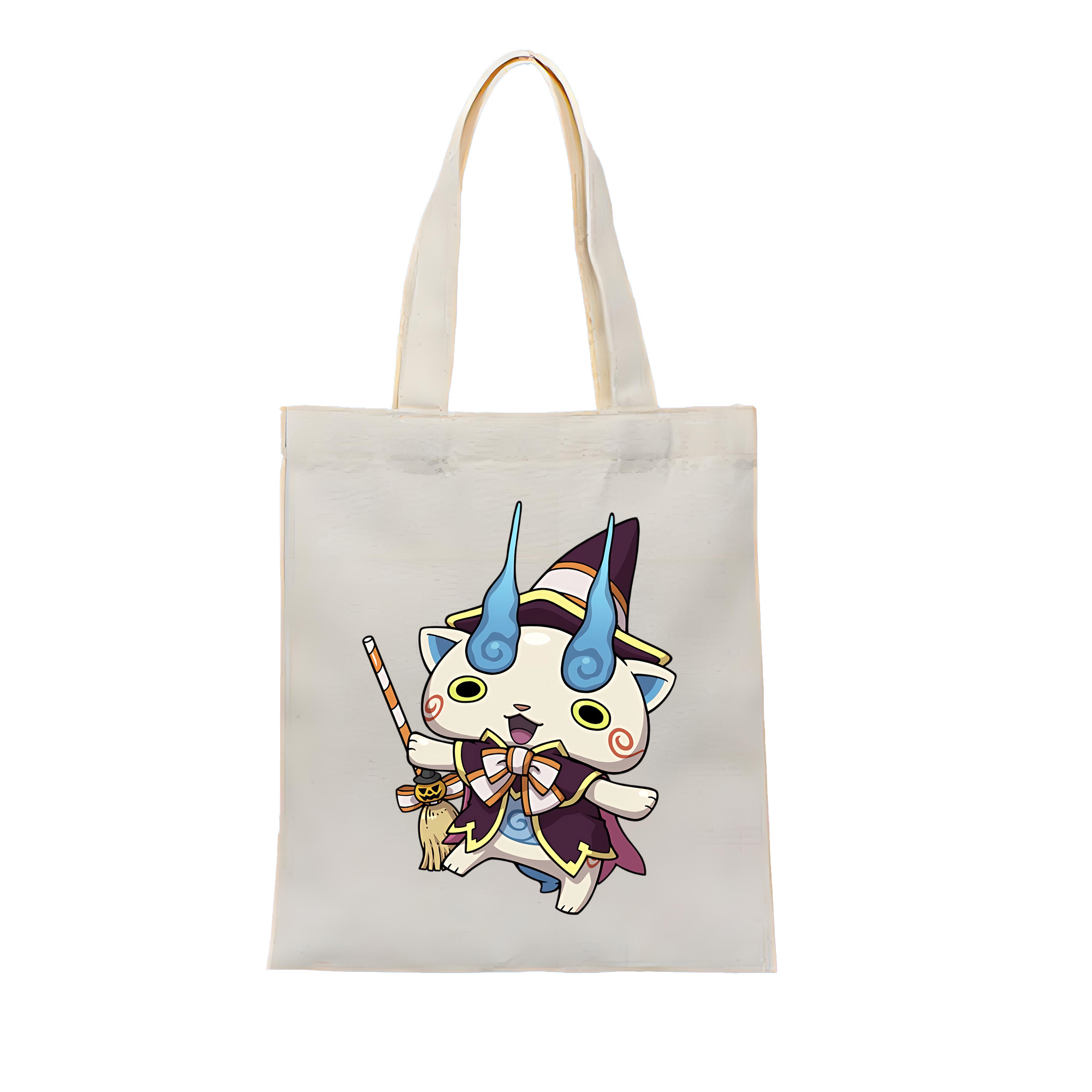 （画像用） 妖怪ウォッチ Yo-kai Watch 縦型キャンバス生地手提げバッグ　トートバッグ