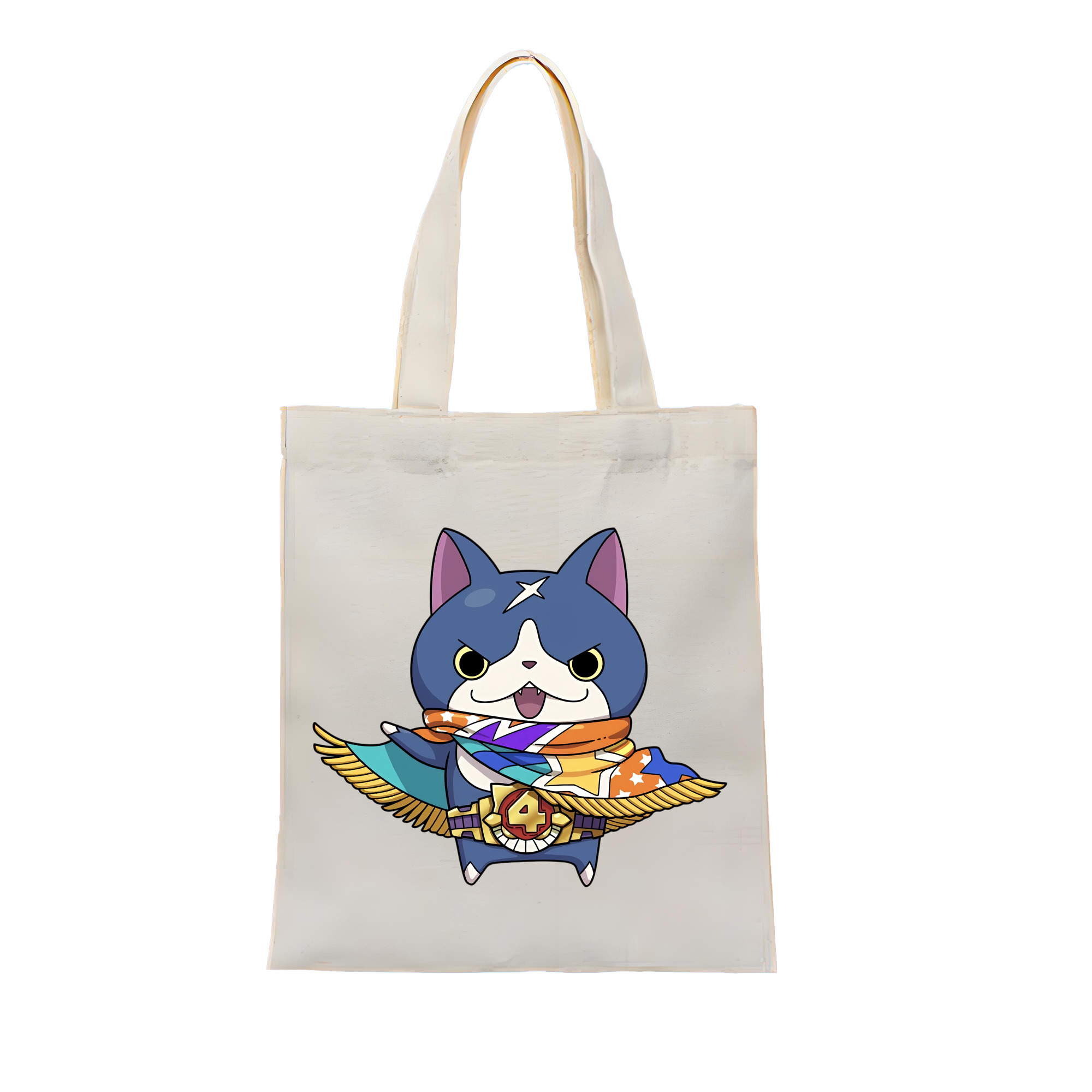 （画像用） 妖怪ウォッチ Yo-kai Watch 縦型キャンバス生地手提げバッグ　トートバッグ
