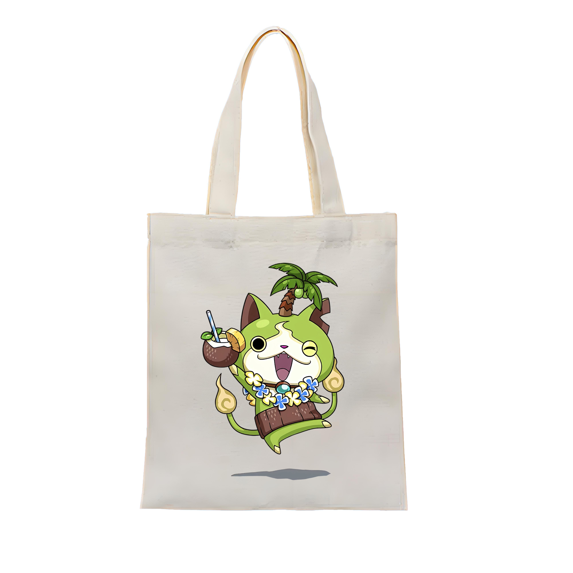 （画像用） 妖怪ウォッチ Yo-kai Watch 縦型キャンバス生地手提げバッグ　トートバッグ