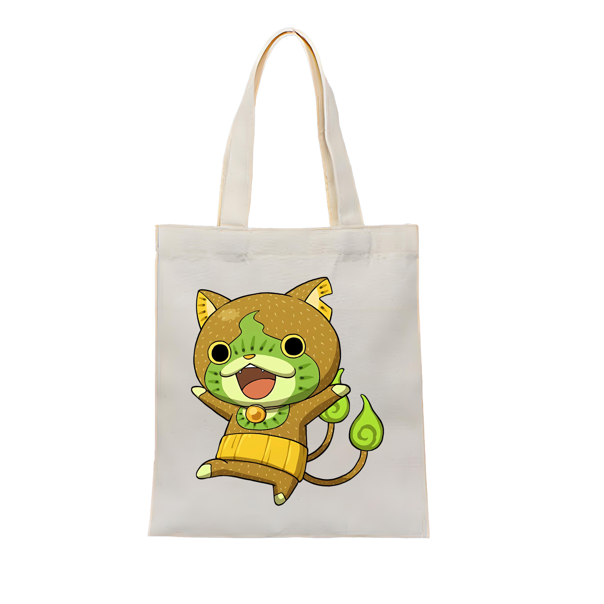 （画像用） 妖怪ウォッチ Yo-kai Watch 縦型キャンバス生地手提げバッグ　トートバッグ