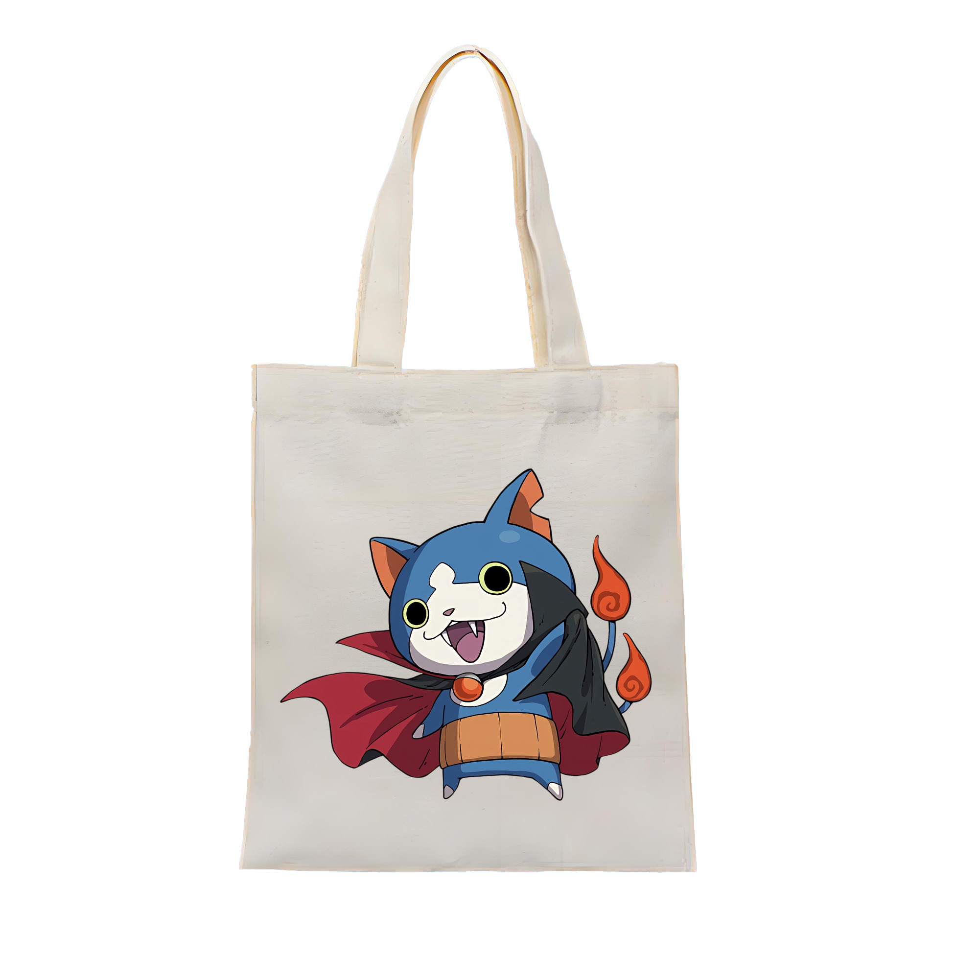 （画像用） 妖怪ウォッチ Yo-kai Watch 縦型キャンバス生地手提げバッグ　トートバッグ