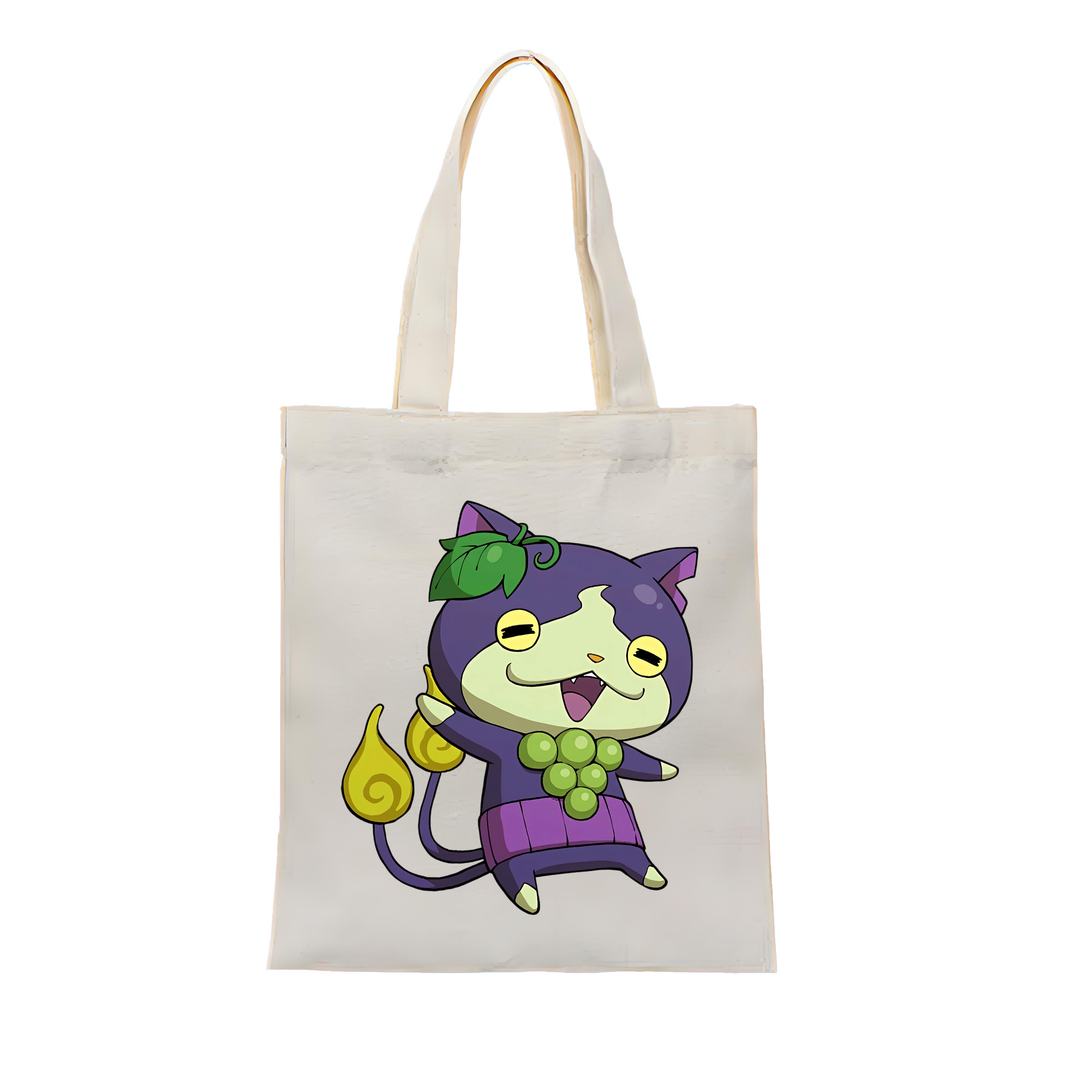 （画像用） 妖怪ウォッチ Yo-kai Watch 縦型キャンバス生地手提げバッグ　トートバッグ