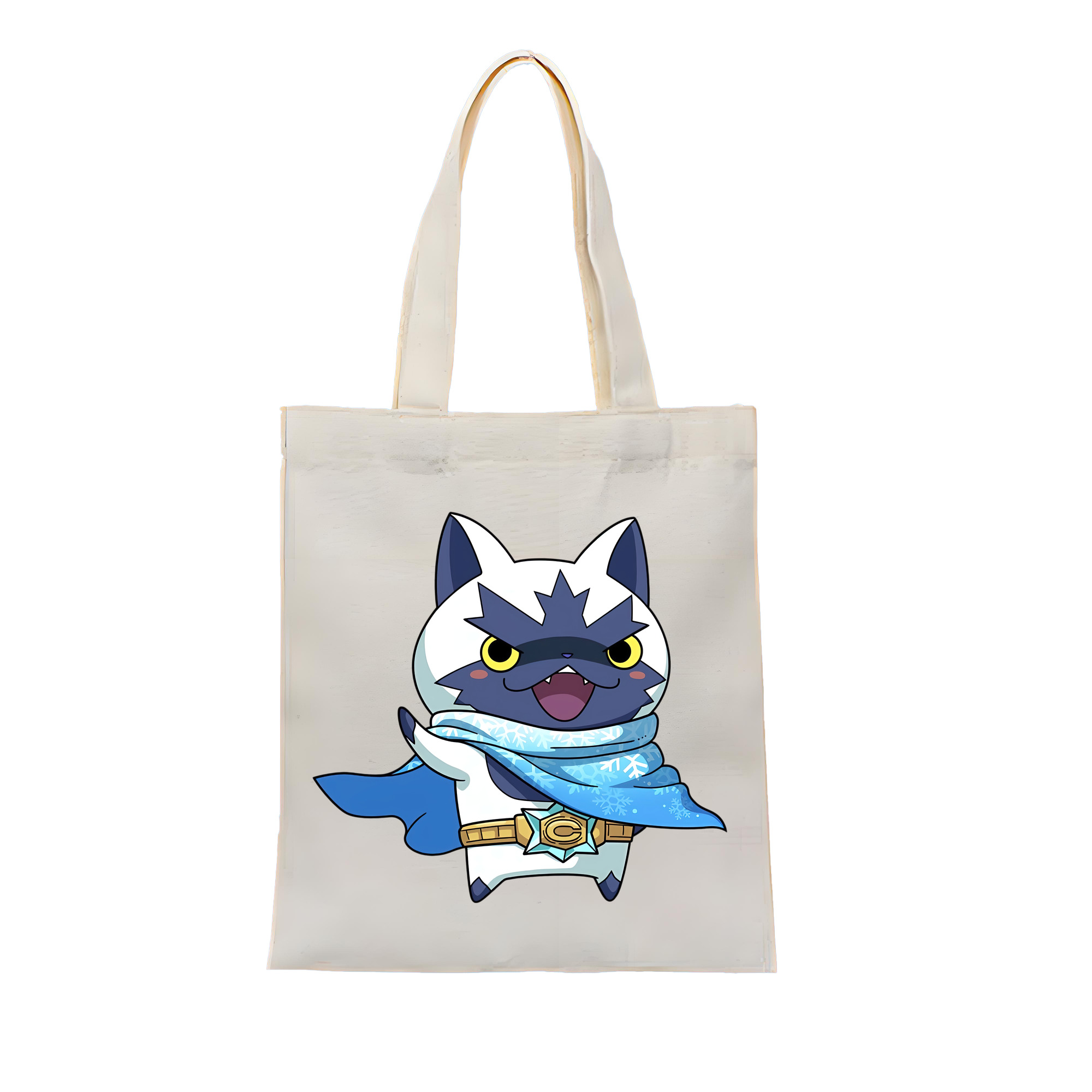 （画像用） 妖怪ウォッチ Yo-kai Watch 縦型キャンバス生地手提げバッグ　トートバッグ