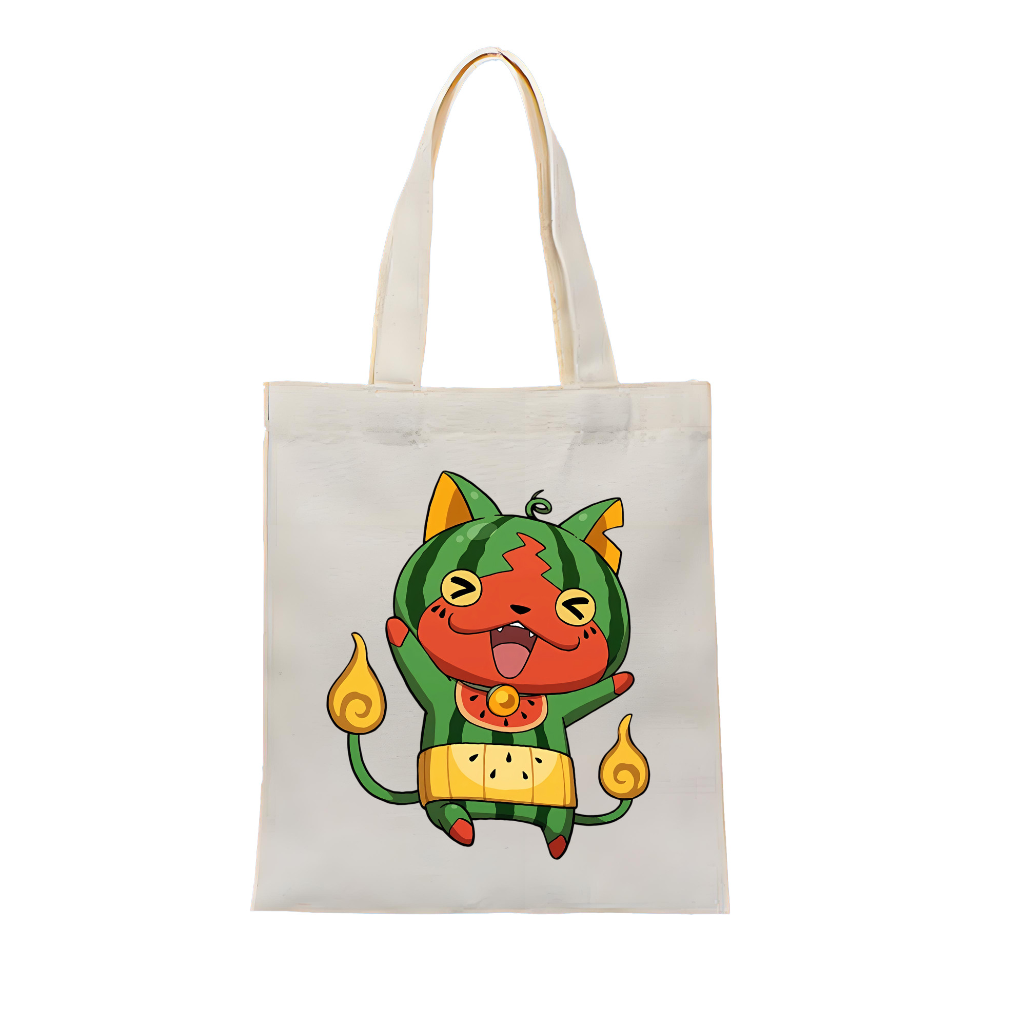 （画像用） 妖怪ウォッチ Yo-kai Watch 縦型キャンバス生地手提げバッグ　トートバッグ