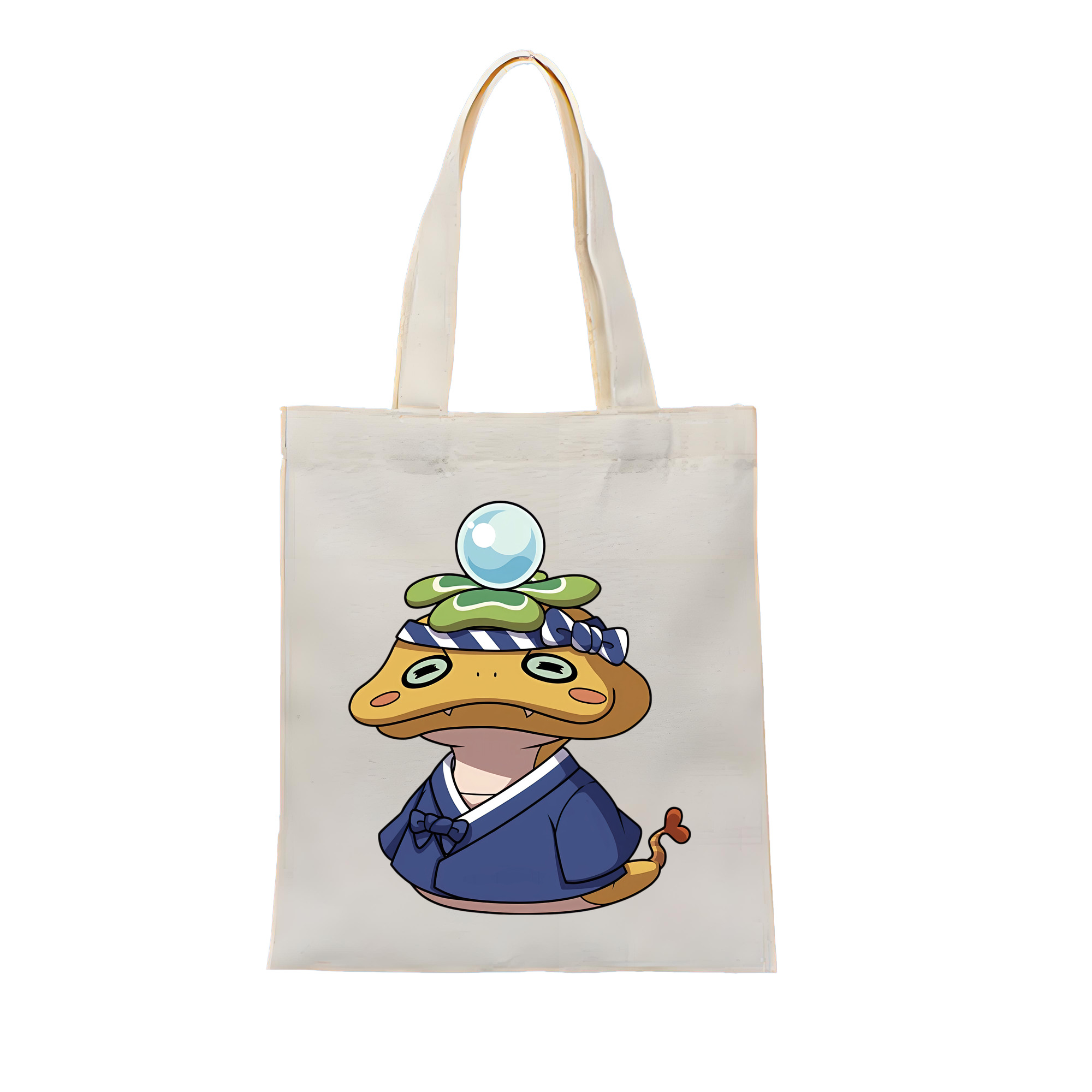 （画像用） 妖怪ウォッチ Yo-kai Watch 縦型キャンバス生地手提げバッグ　トートバッグ