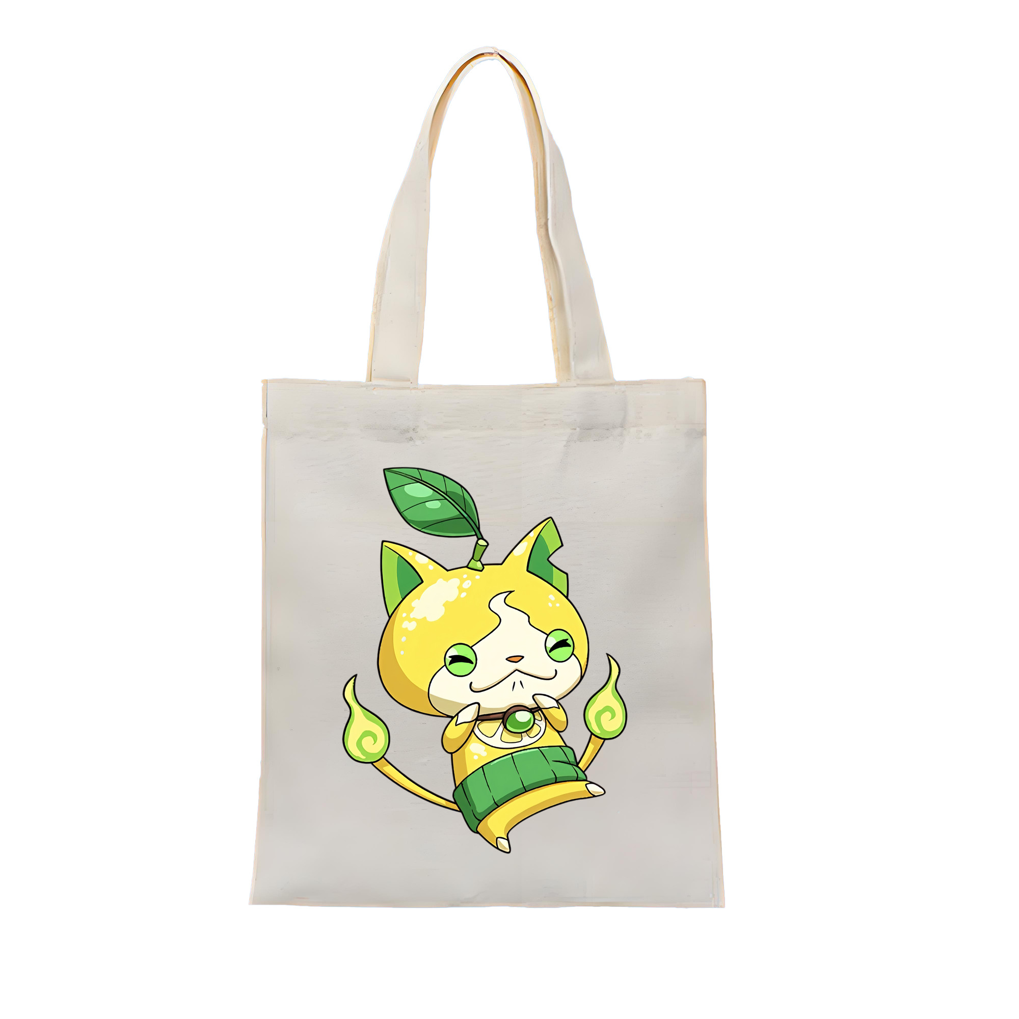 （画像用） 妖怪ウォッチ Yo-kai Watch 縦型キャンバス生地手提げバッグ　トートバッグ