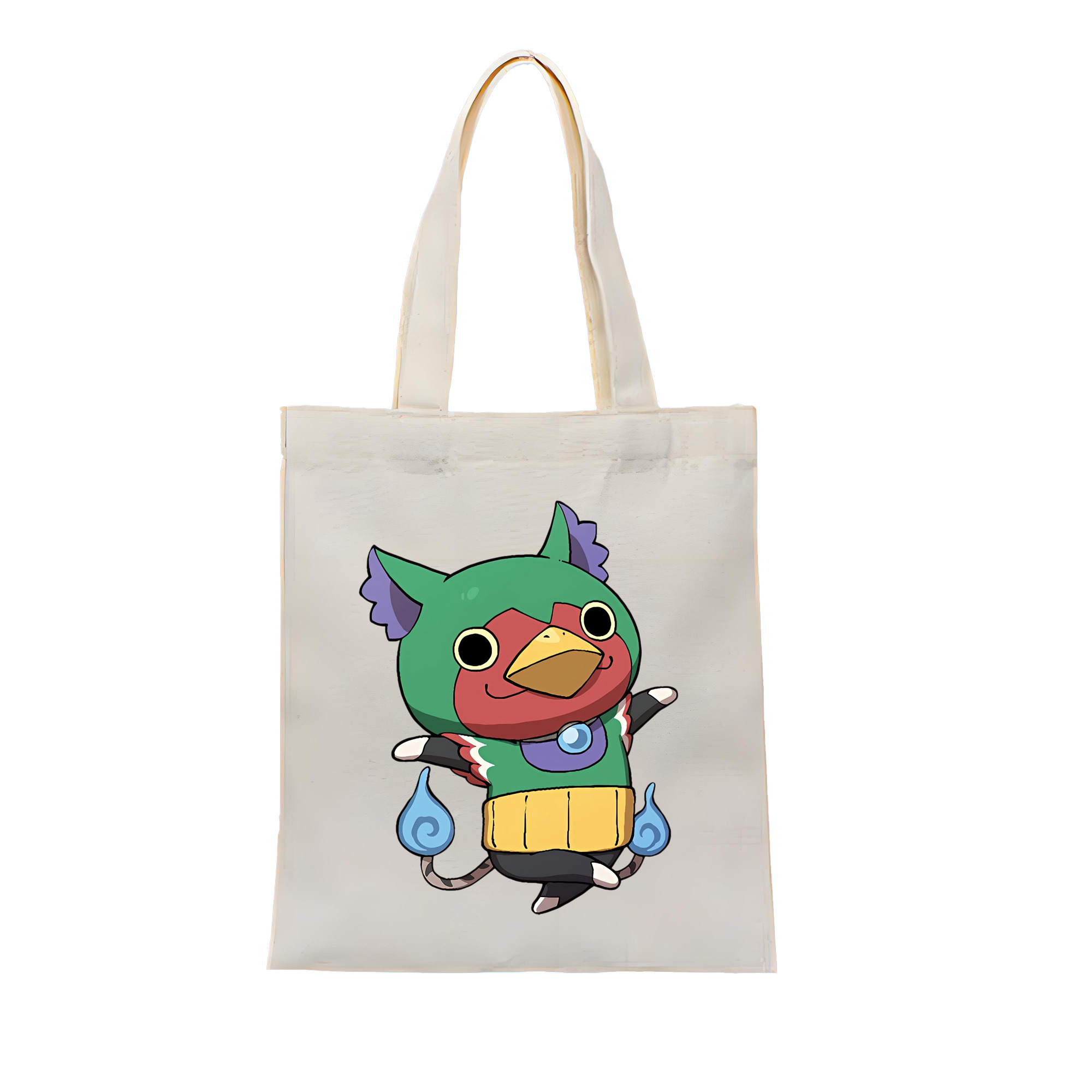 （画像用） 妖怪ウォッチ Yo-kai Watch 縦型キャンバス生地手提げバッグ　トートバッグ