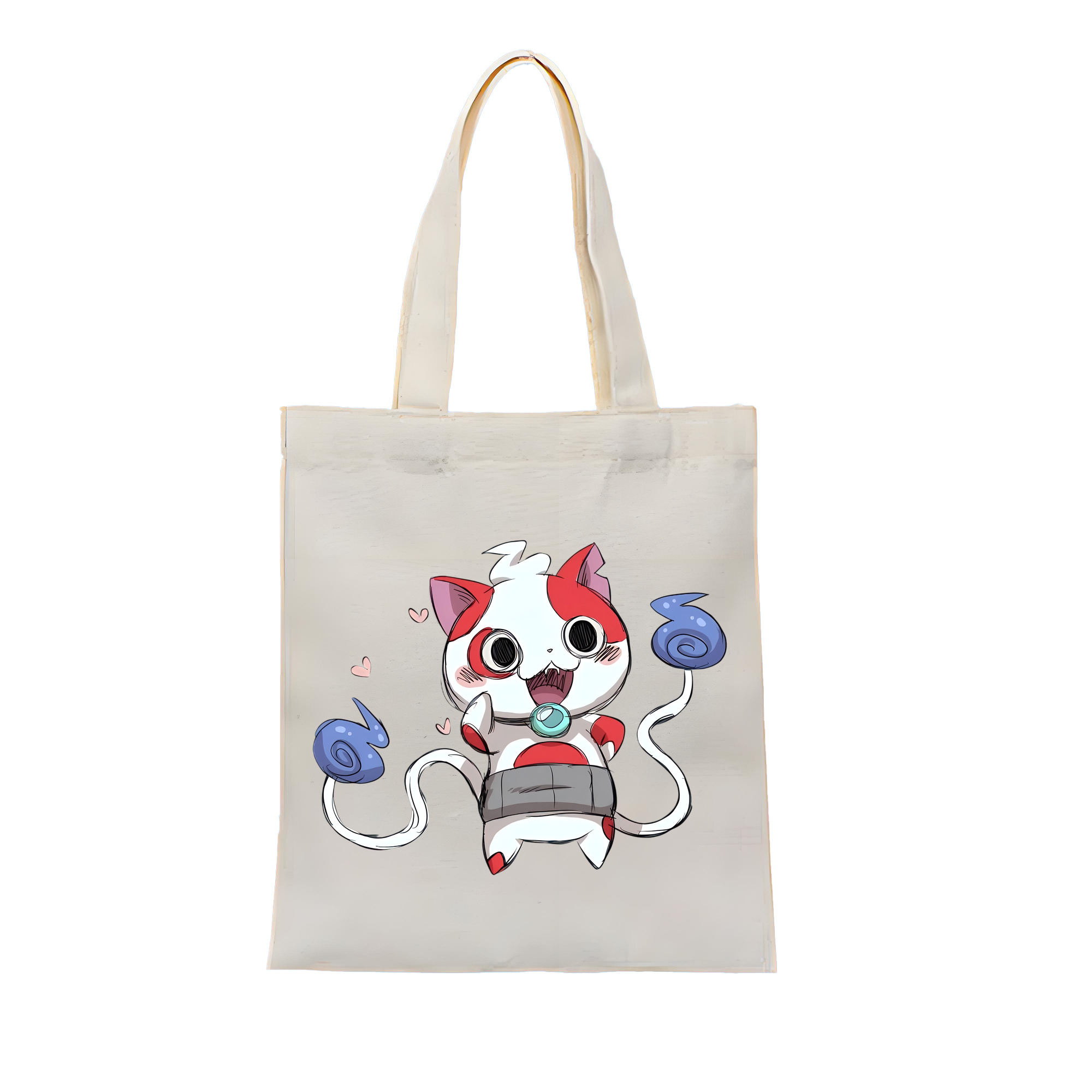 （画像用） 妖怪ウォッチ Yo-kai Watch 縦型キャンバス生地手提げバッグ　トートバッグ