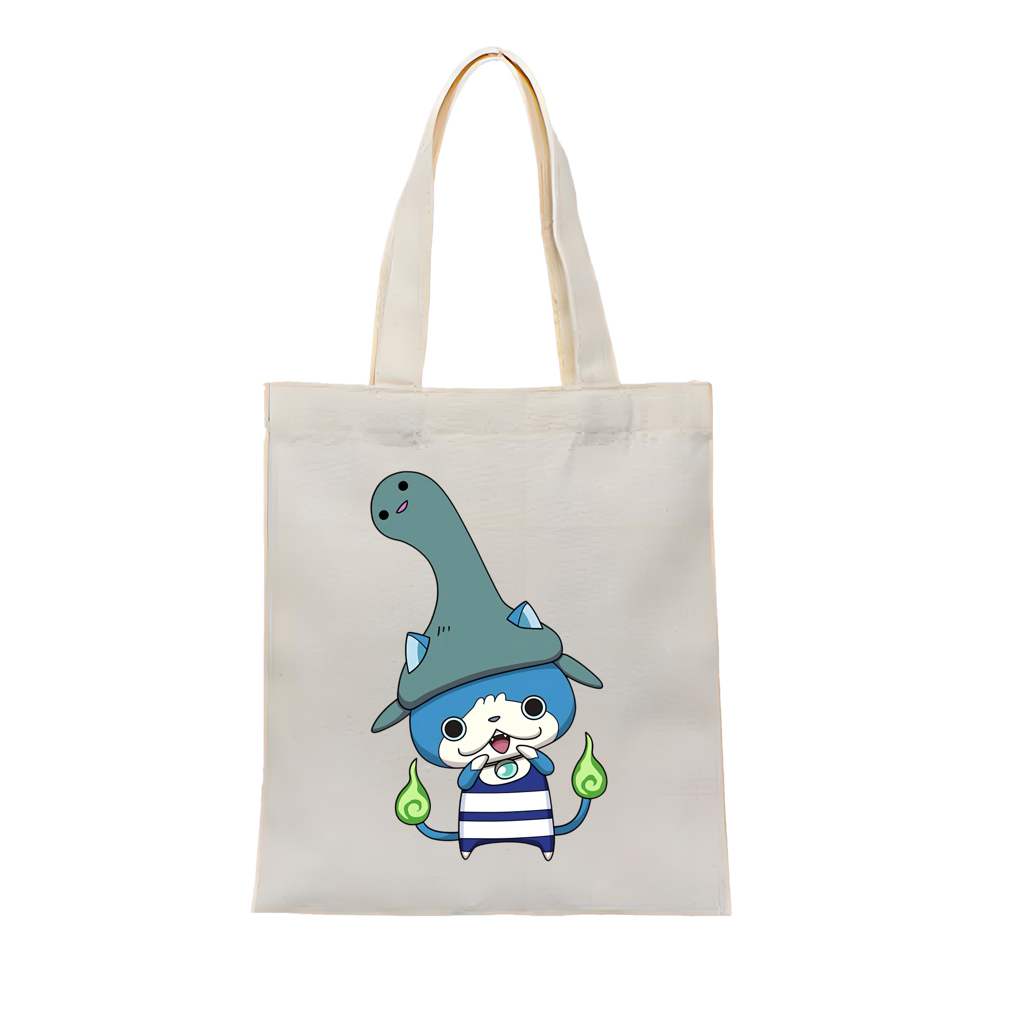 （画像用） 妖怪ウォッチ Yo-kai Watch 縦型キャンバス生地手提げバッグ　トートバッグ