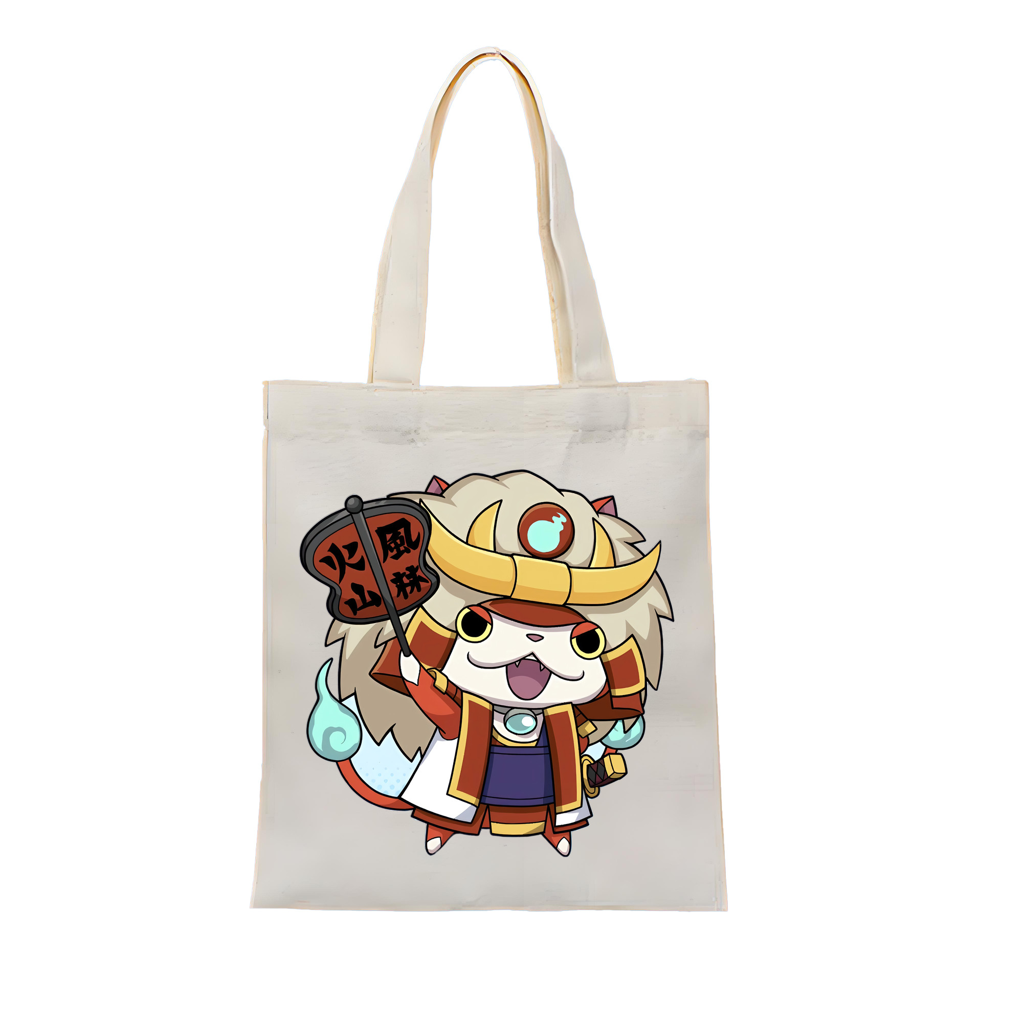 （画像用） 妖怪ウォッチ Yo-kai Watch 縦型キャンバス生地手提げバッグ　トートバッグ