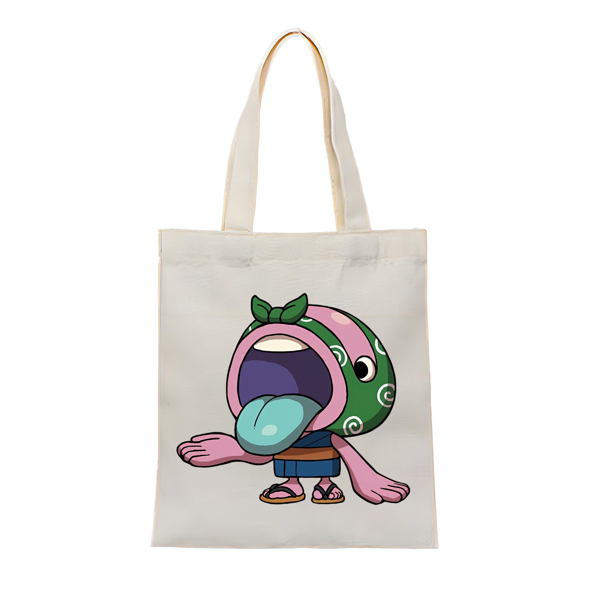 （画像用） 妖怪ウォッチ Yo-kai Watch 縦型キャンバス生地手提げバッグ　トートバッグ