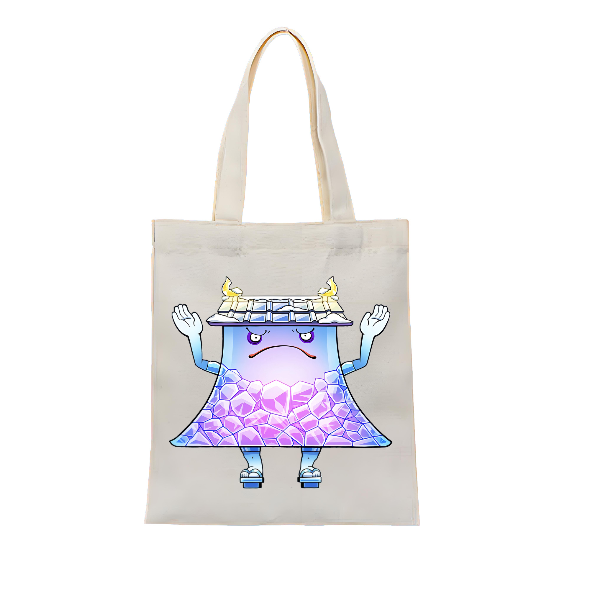 （画像用） 妖怪ウォッチ Yo-kai Watch 縦型キャンバス生地手提げバッグ　トートバッグ