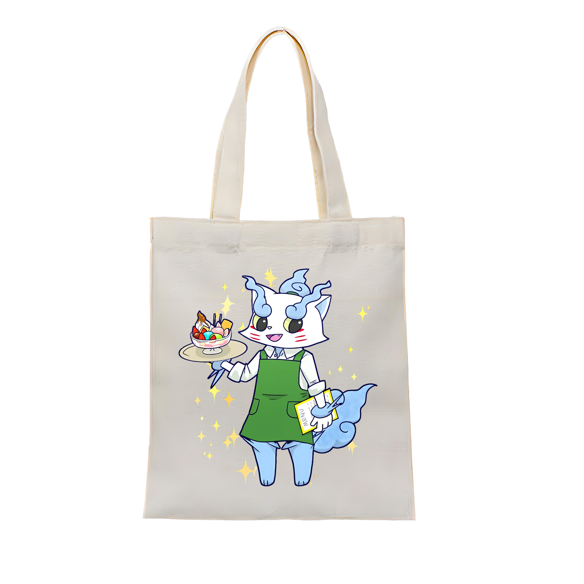 （画像用） 妖怪ウォッチ Yo-kai Watch 縦型キャンバス生地手提げバッグ　トートバッグ