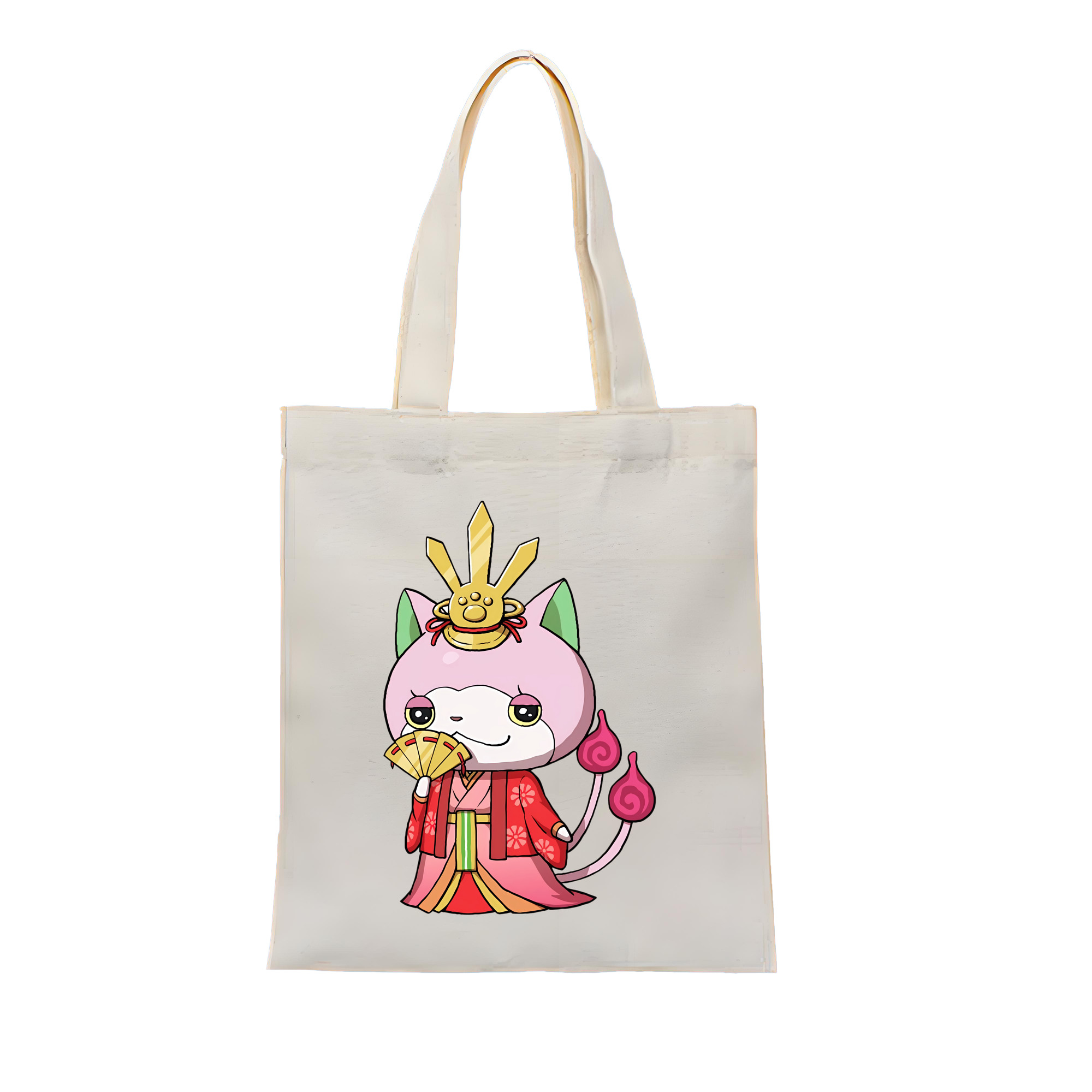 （画像用） 妖怪ウォッチ Yo-kai Watch 縦型キャンバス生地手提げバッグ　トートバッグ