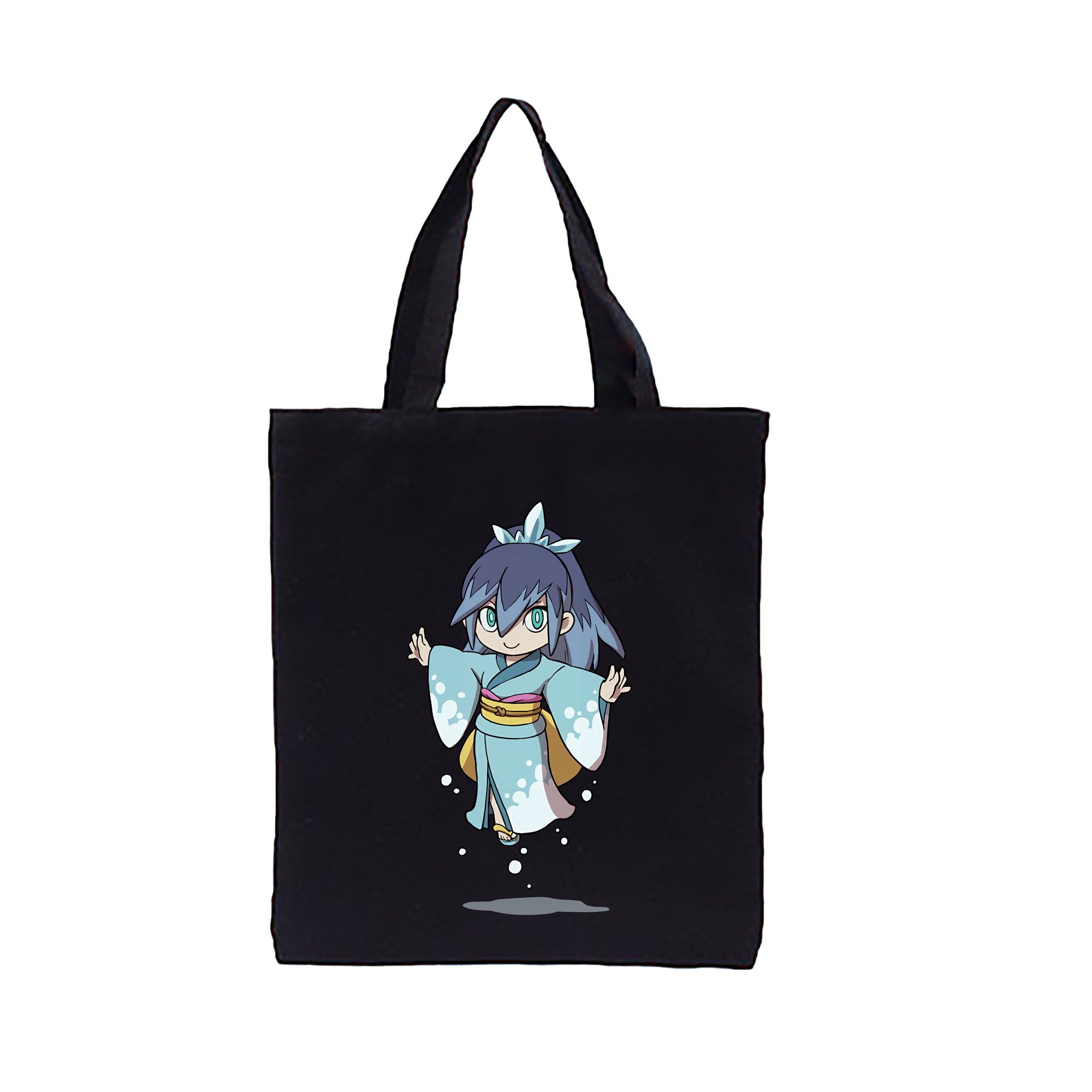 （画像用） 妖怪ウォッチ Yo-kai Watch 縦型キャンバス生地手提げバッグ　トートバッグ