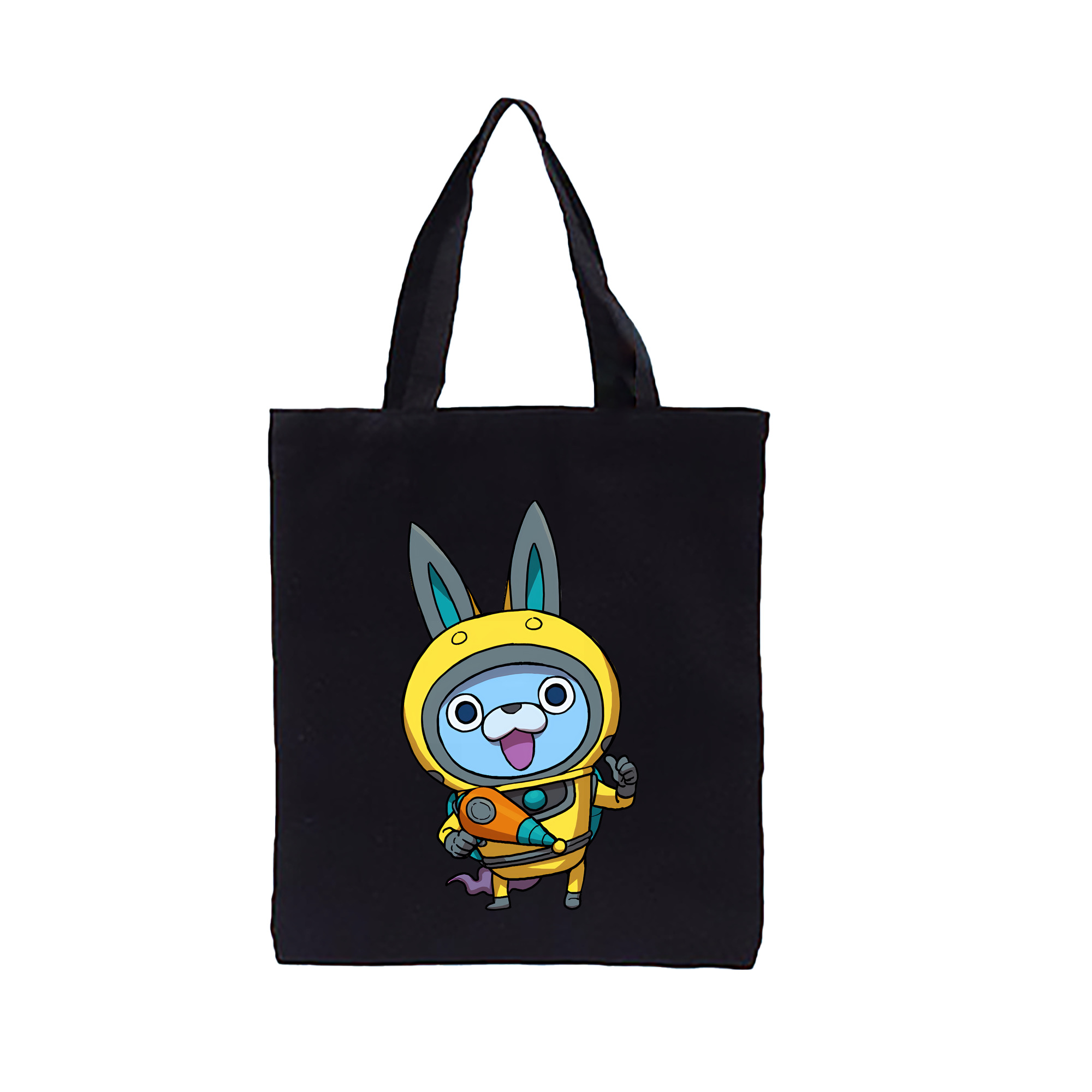（画像用） 妖怪ウォッチ Yo-kai Watch 縦型キャンバス生地手提げバッグ　トートバッグ