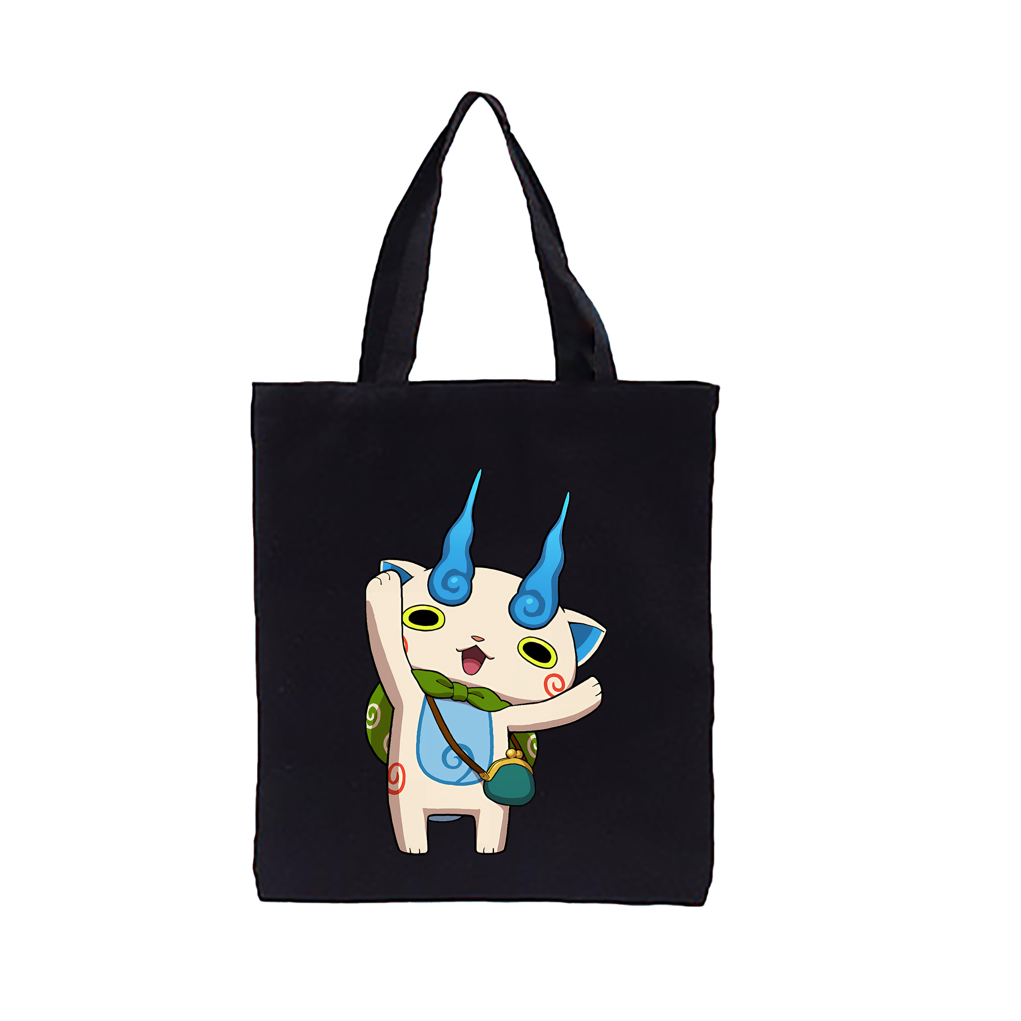 （画像用） 妖怪ウォッチ Yo-kai Watch 縦型キャンバス生地手提げバッグ　トートバッグ