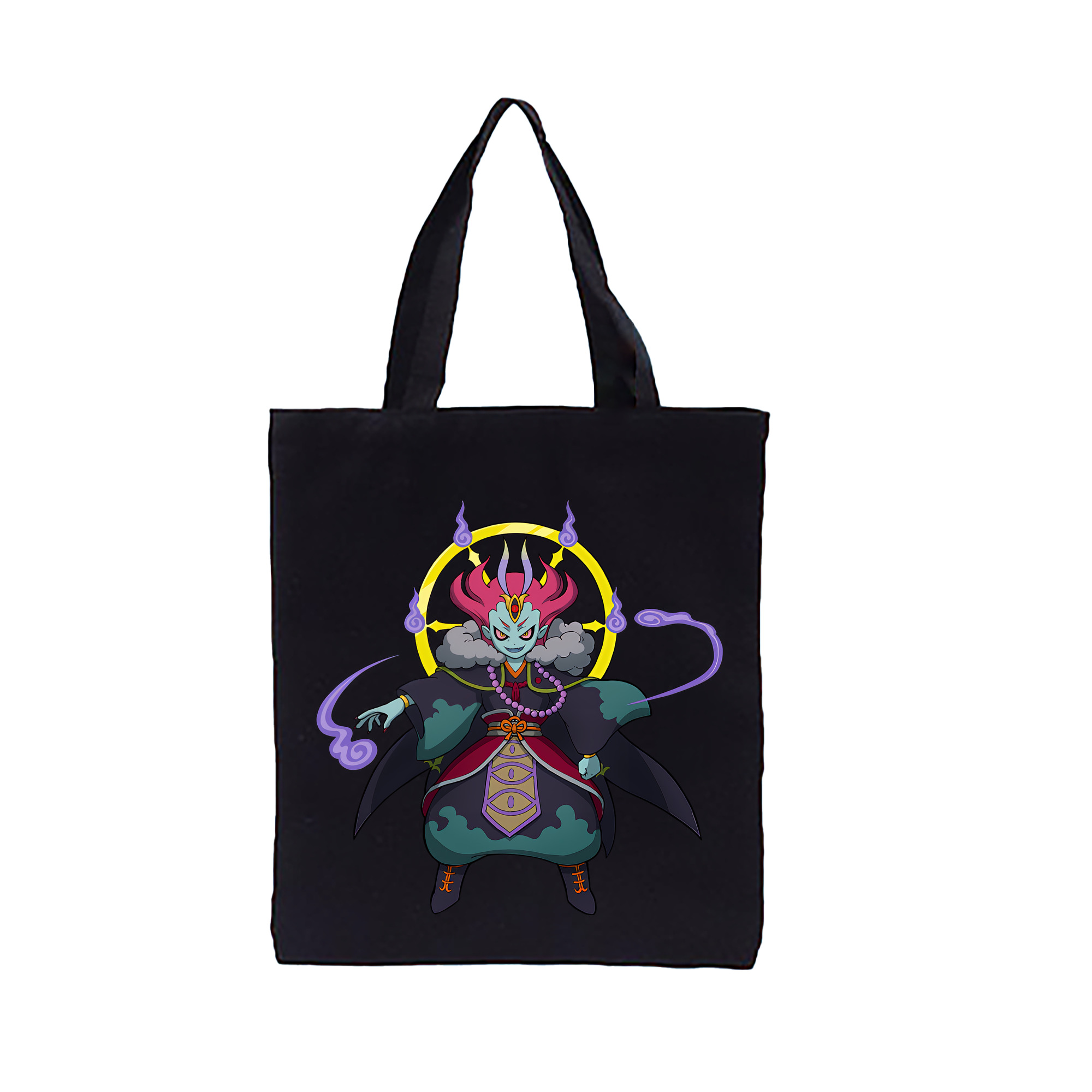 （画像用） 妖怪ウォッチ Yo-kai Watch 縦型キャンバス生地手提げバッグ　トートバッグ