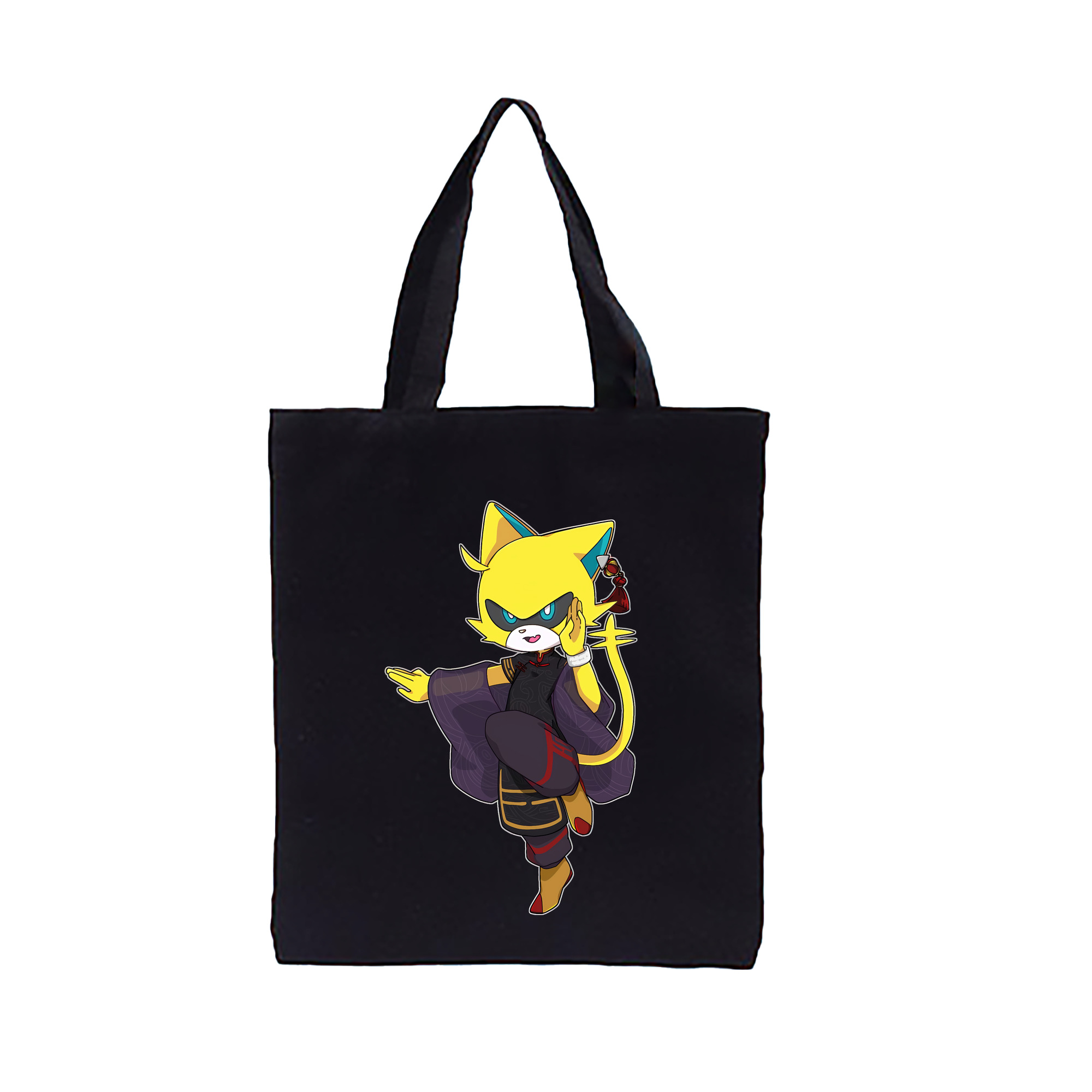 （画像用） 妖怪ウォッチ Yo-kai Watch 縦型キャンバス生地手提げバッグ　トートバッグ