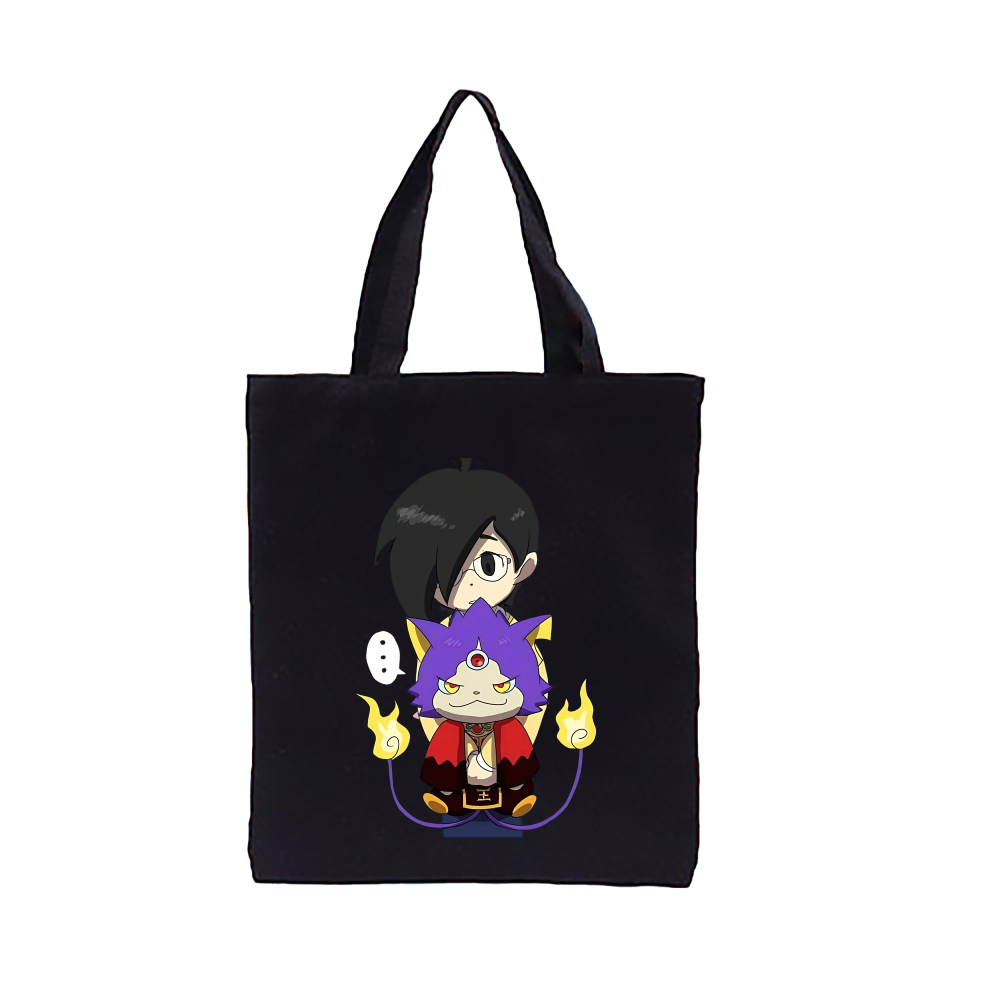（画像用） 妖怪ウォッチ Yo-kai Watch 縦型キャンバス生地手提げバッグ　トートバッグ