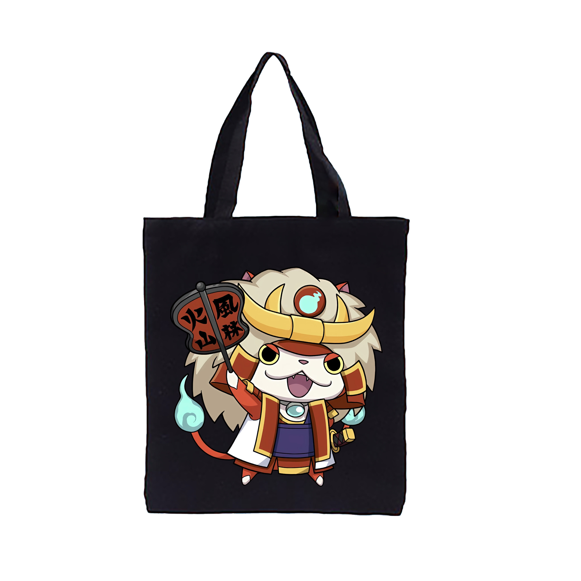 （画像用） 妖怪ウォッチ Yo-kai Watch 縦型キャンバス生地手提げバッグ　トートバッグ
