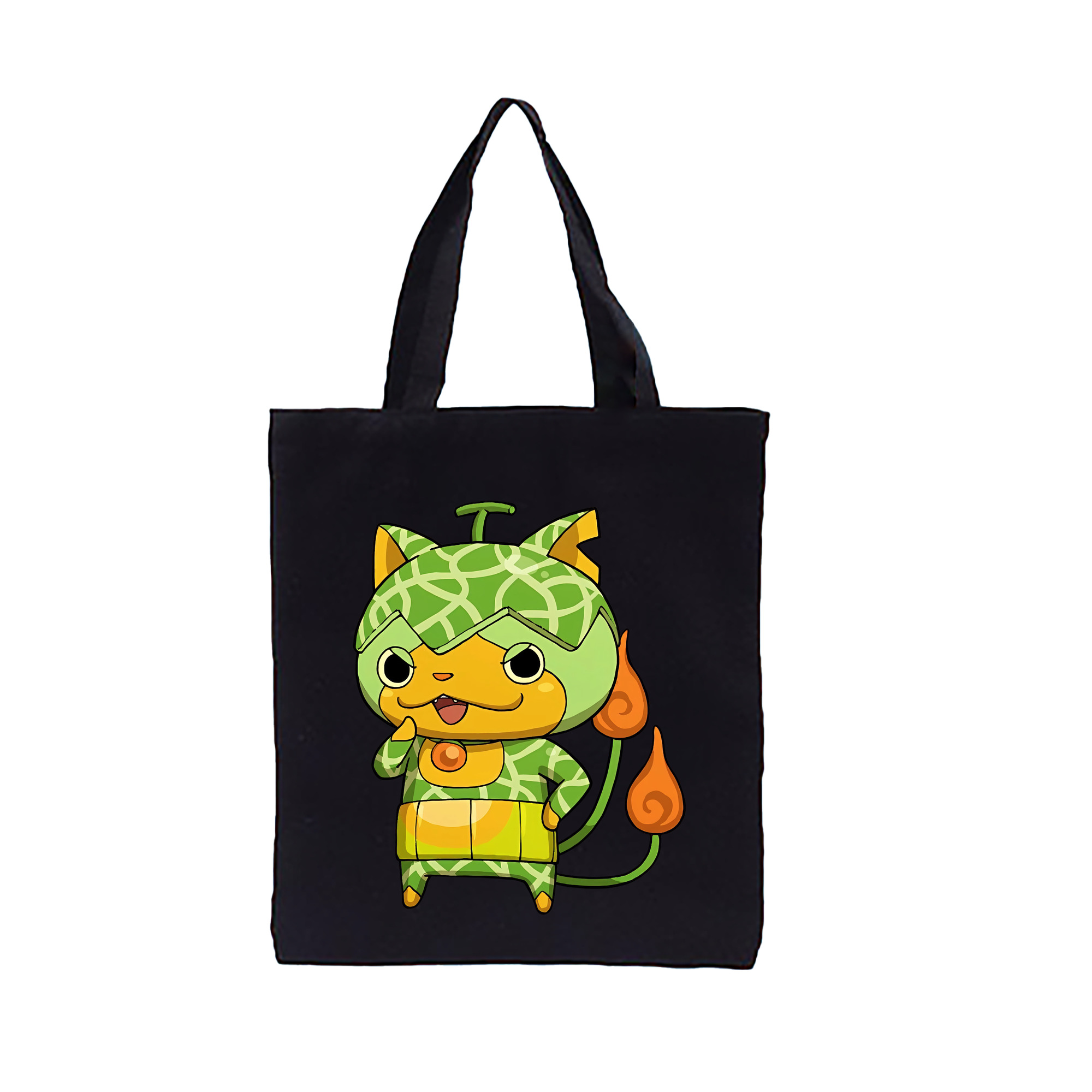 （画像用） 妖怪ウォッチ Yo-kai Watch 縦型キャンバス生地手提げバッグ　トートバッグ