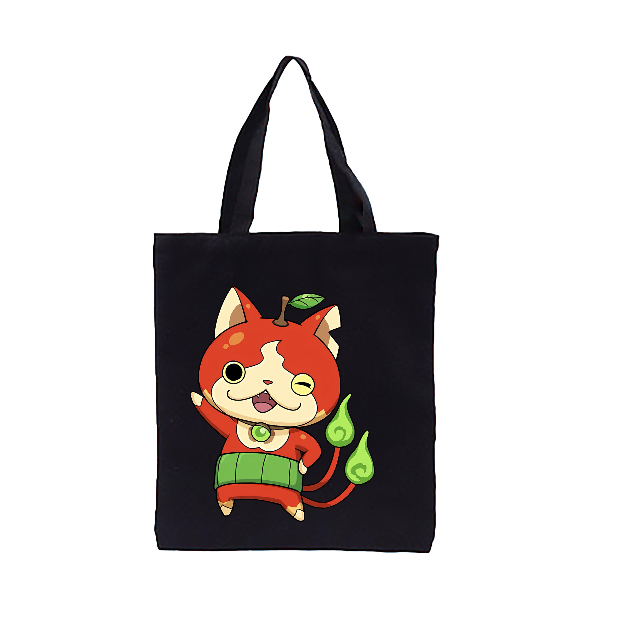 （画像用） 妖怪ウォッチ Yo-kai Watch 縦型キャンバス生地手提げバッグ　トートバッグ