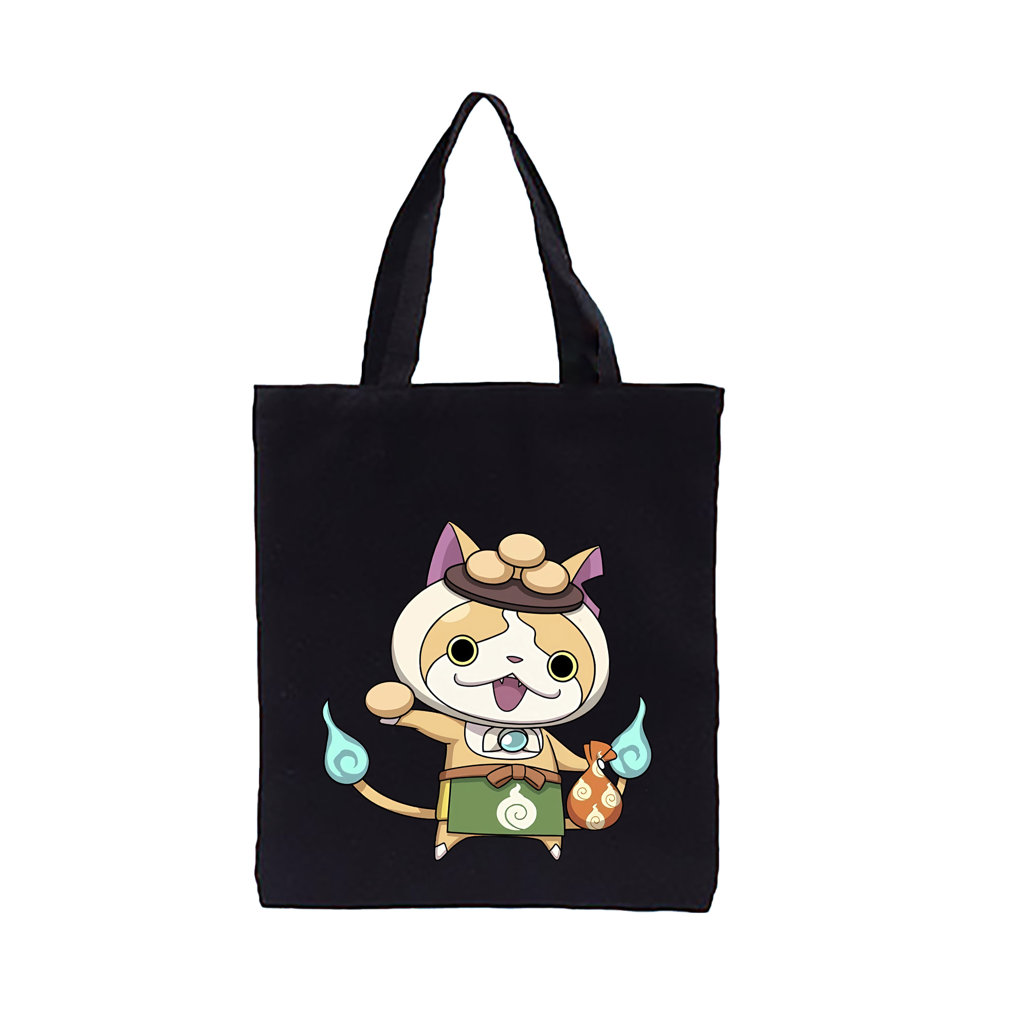 （画像用） 妖怪ウォッチ Yo-kai Watch 縦型キャンバス生地手提げバッグ　トートバッグ
