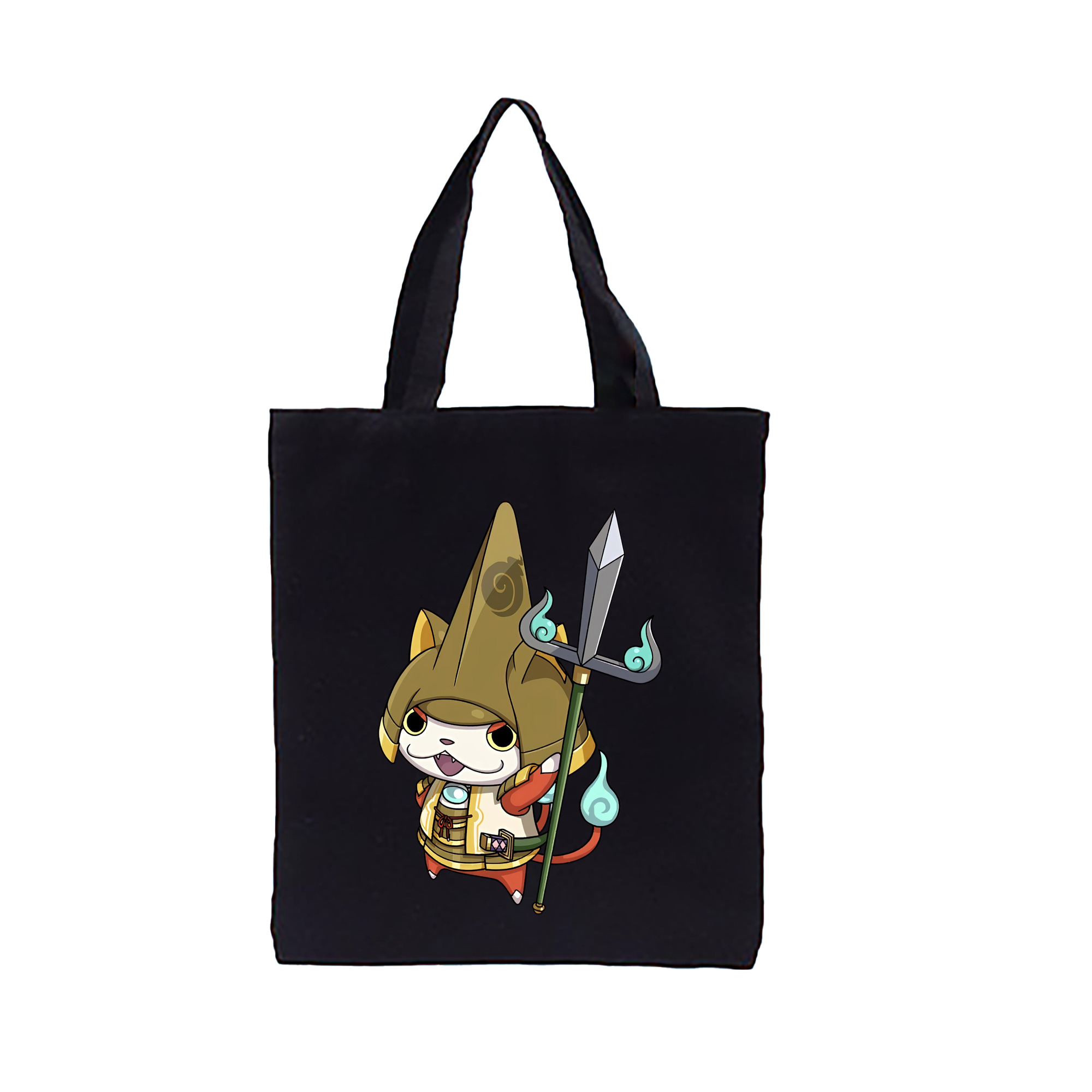 （画像用） 妖怪ウォッチ Yo-kai Watch 縦型キャンバス生地手提げバッグ　トートバッグ