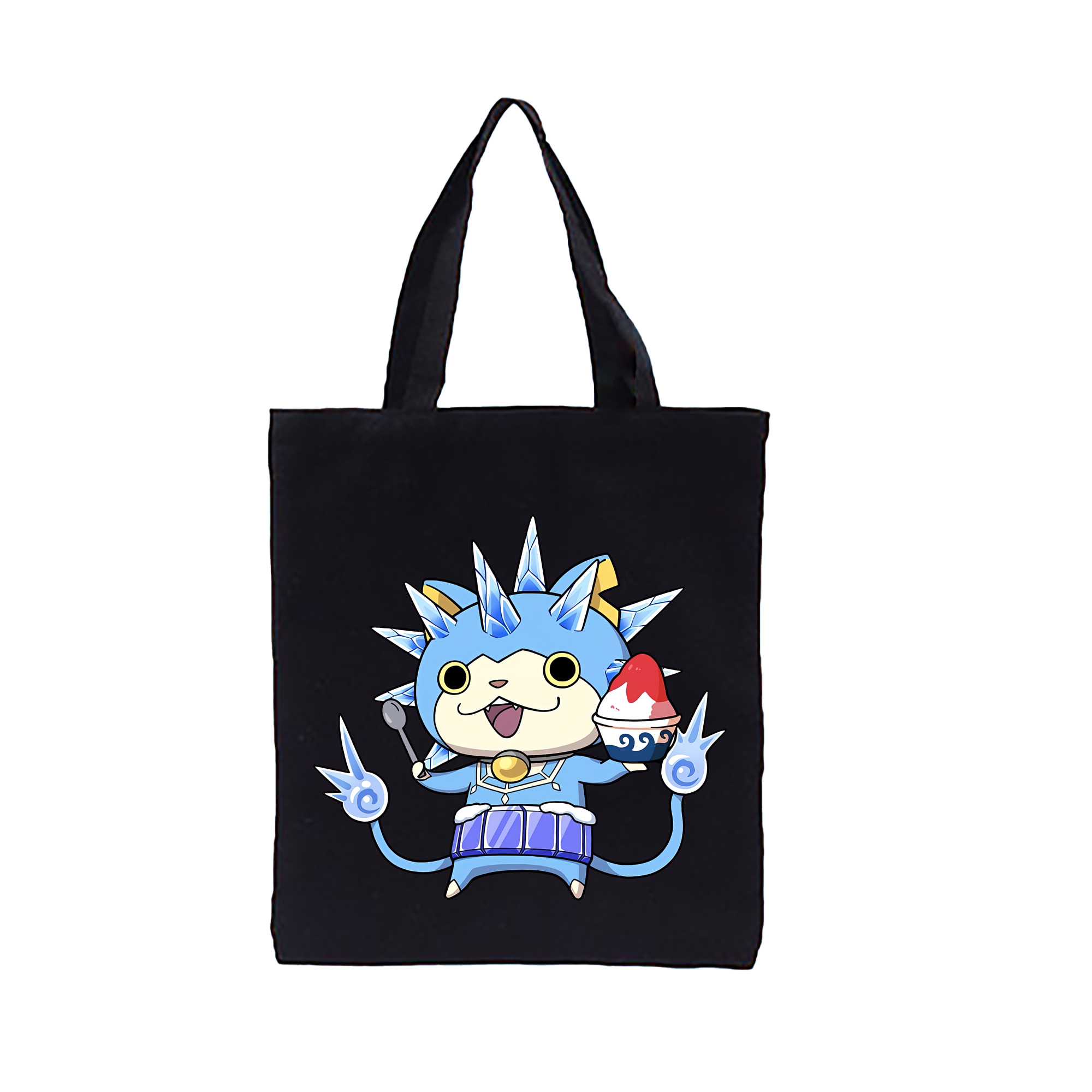（画像用） 妖怪ウォッチ Yo-kai Watch 縦型キャンバス生地手提げバッグ　トートバッグ