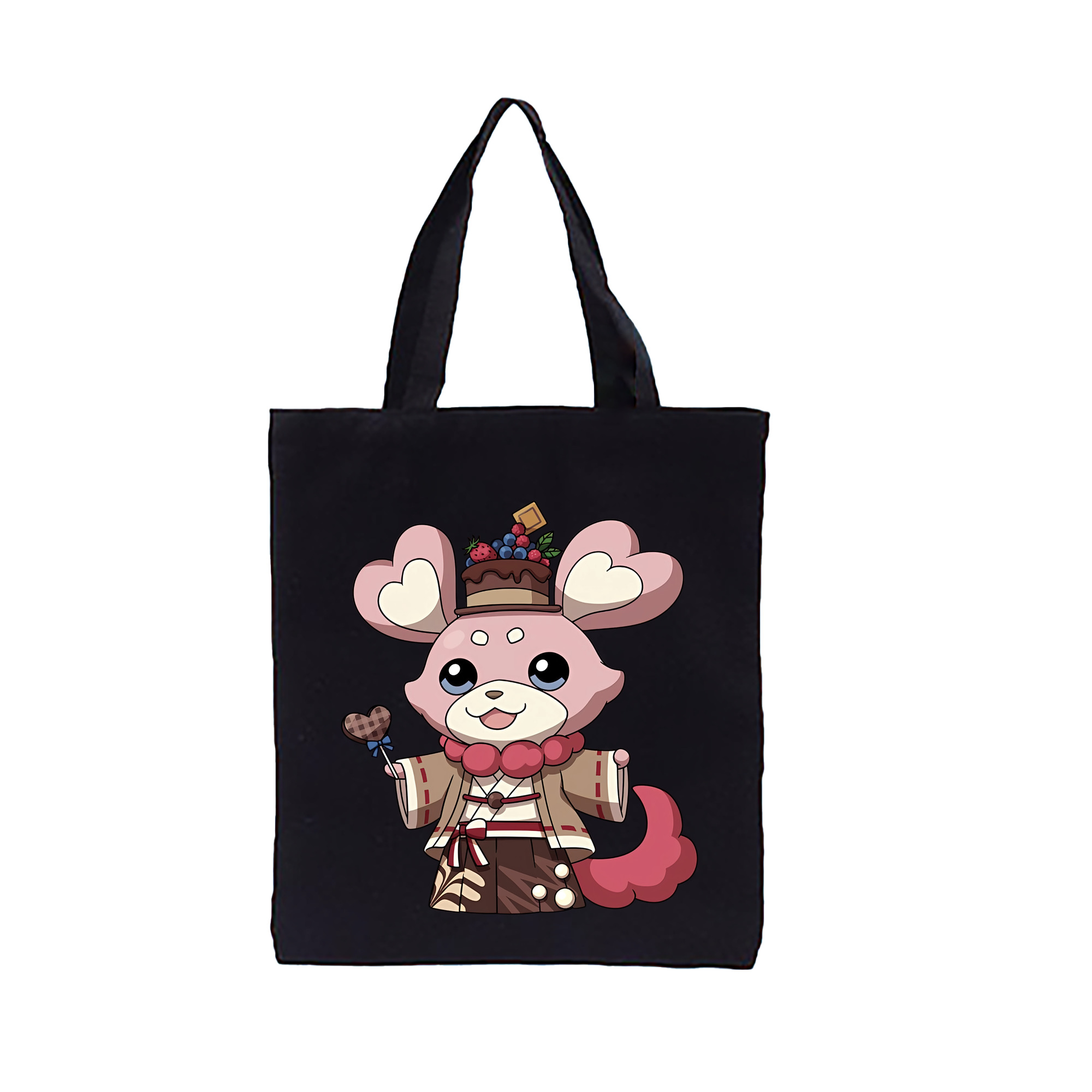 （画像用） 妖怪ウォッチ Yo-kai Watch 縦型キャンバス生地手提げバッグ　トートバッグ