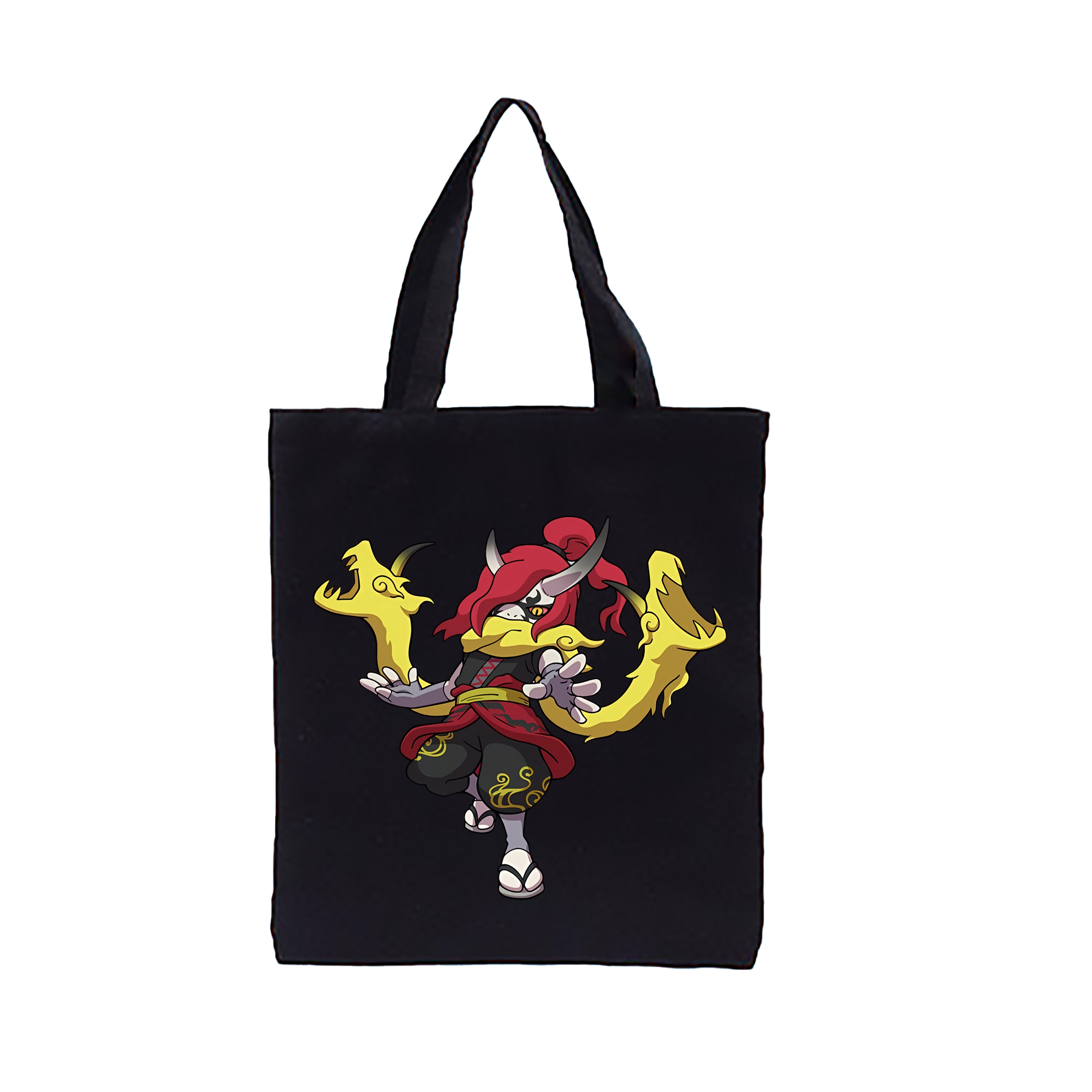 （画像用） 妖怪ウォッチ Yo-kai Watch 縦型キャンバス生地手提げバッグ　トートバッグ