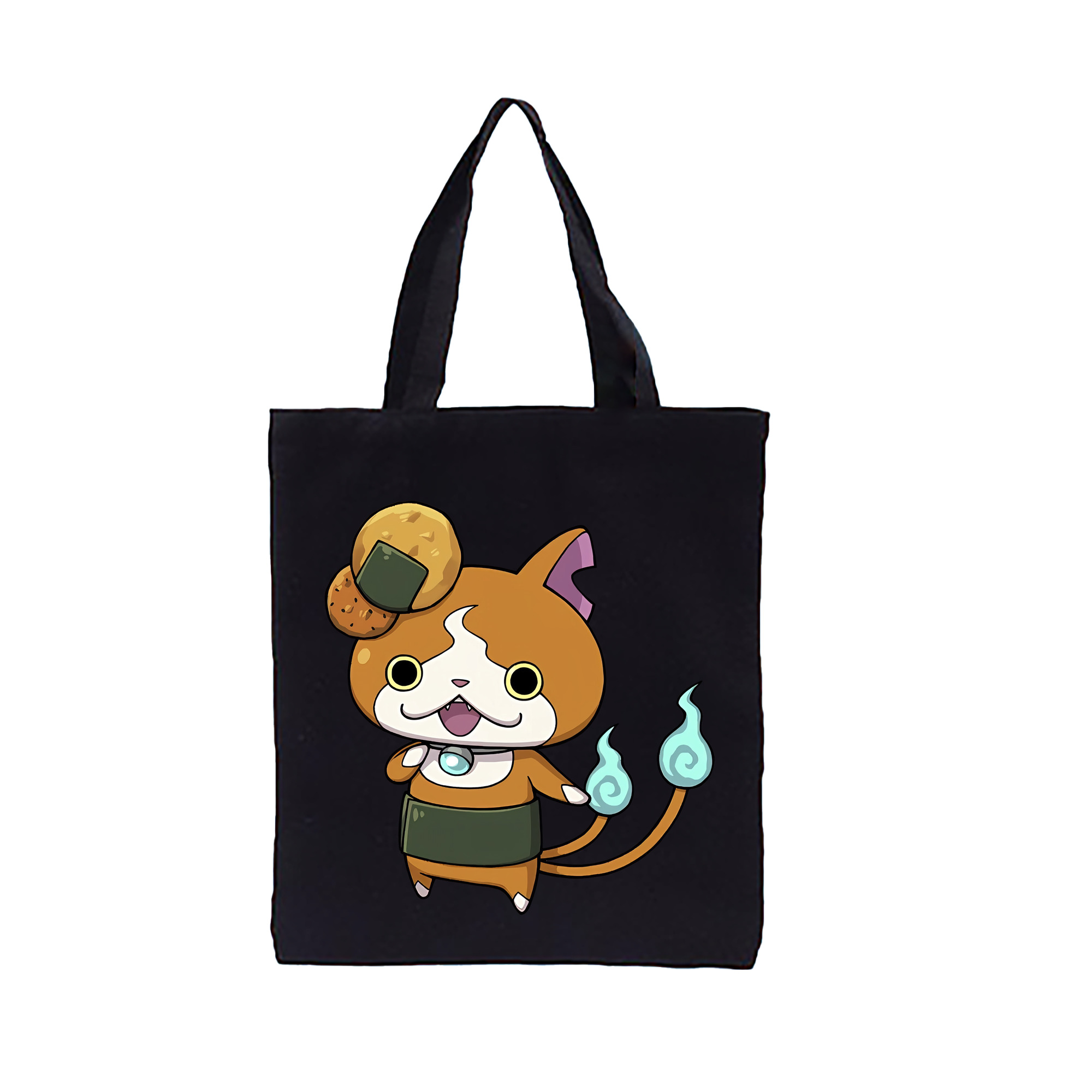 （画像用） 妖怪ウォッチ Yo-kai Watch 縦型キャンバス生地手提げバッグ　トートバッグ