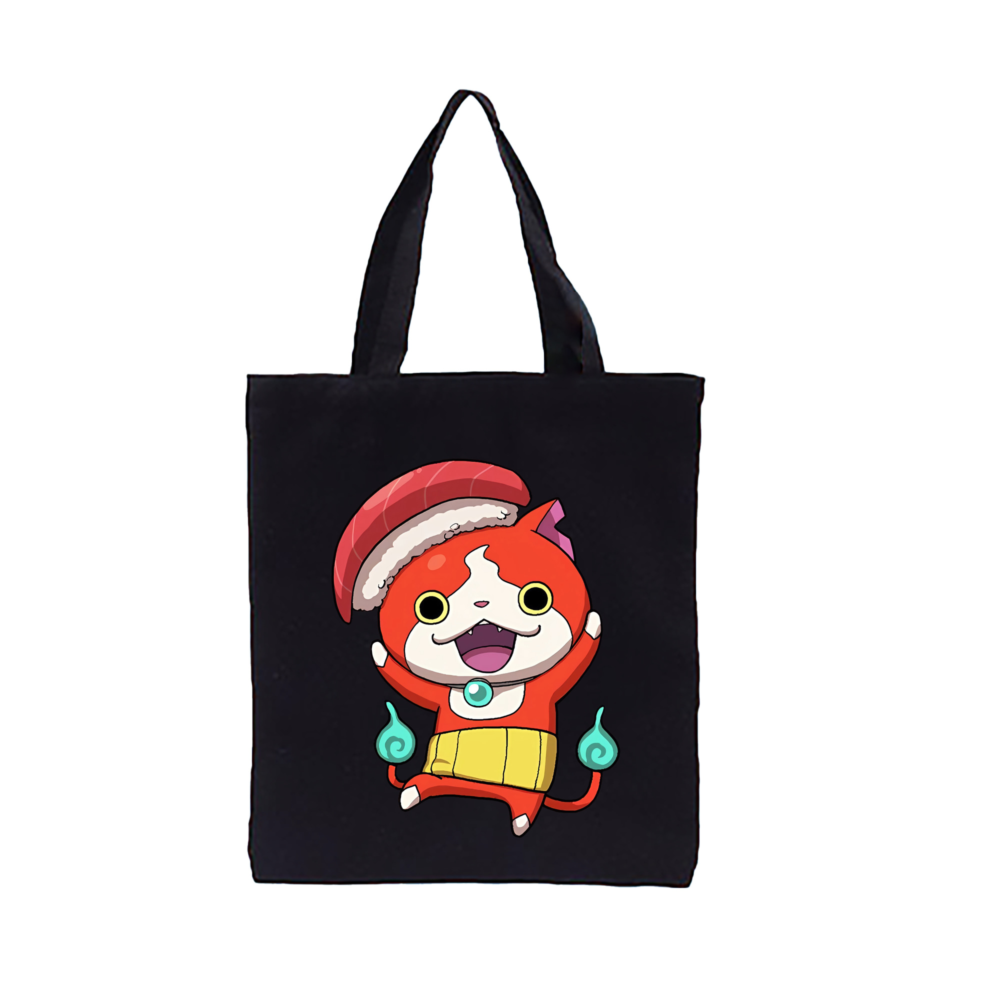 （画像用） 妖怪ウォッチ Yo-kai Watch 縦型キャンバス生地手提げバッグ　トートバッグ