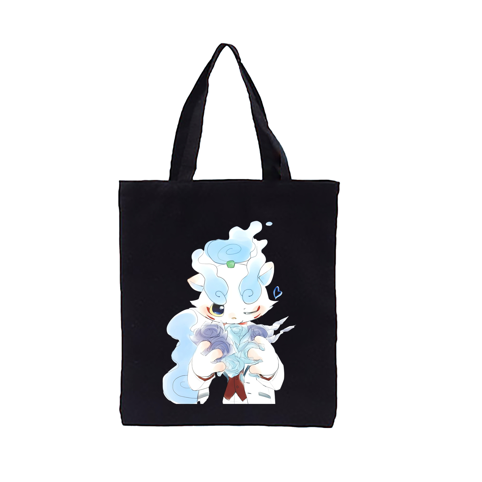（画像用） 妖怪ウォッチ Yo-kai Watch 縦型キャンバス生地手提げバッグ　トートバッグ