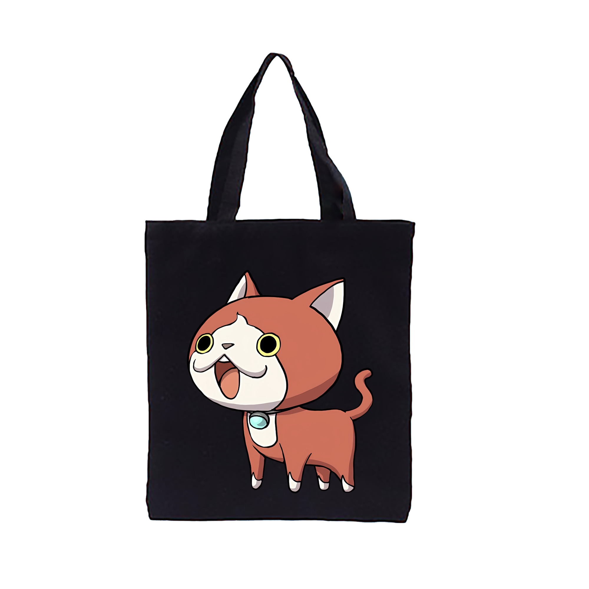 （画像用） 妖怪ウォッチ Yo-kai Watch 縦型キャンバス生地手提げバッグ　トートバッグ