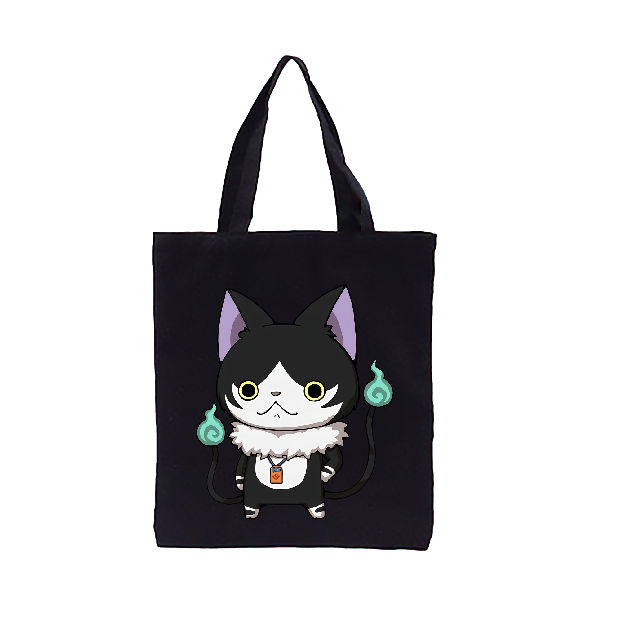 （画像用） 妖怪ウォッチ Yo-kai Watch 縦型キャンバス生地手提げバッグ　トートバッグ