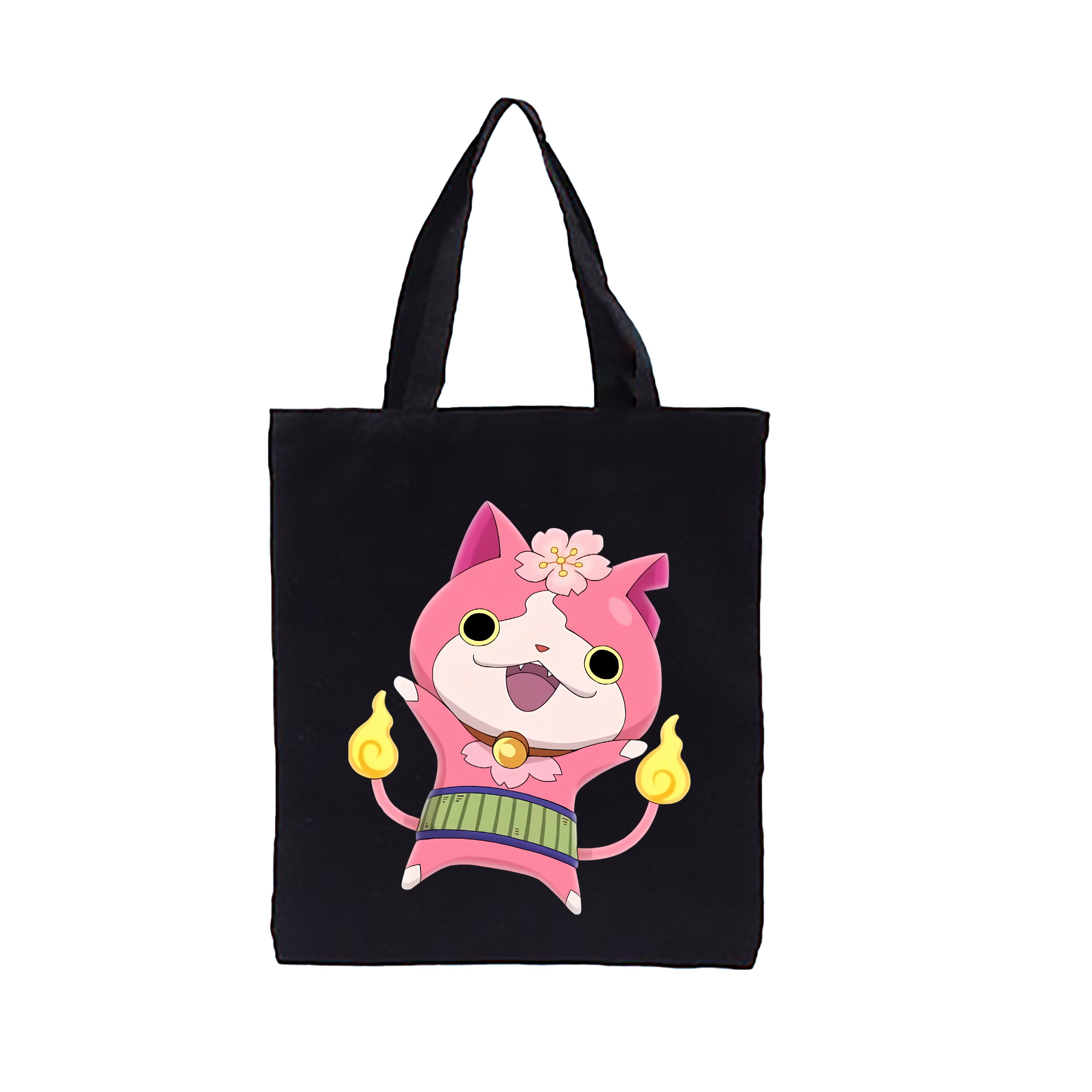 （画像用） 妖怪ウォッチ Yo-kai Watch 縦型キャンバス生地手提げバッグ　トートバッグ