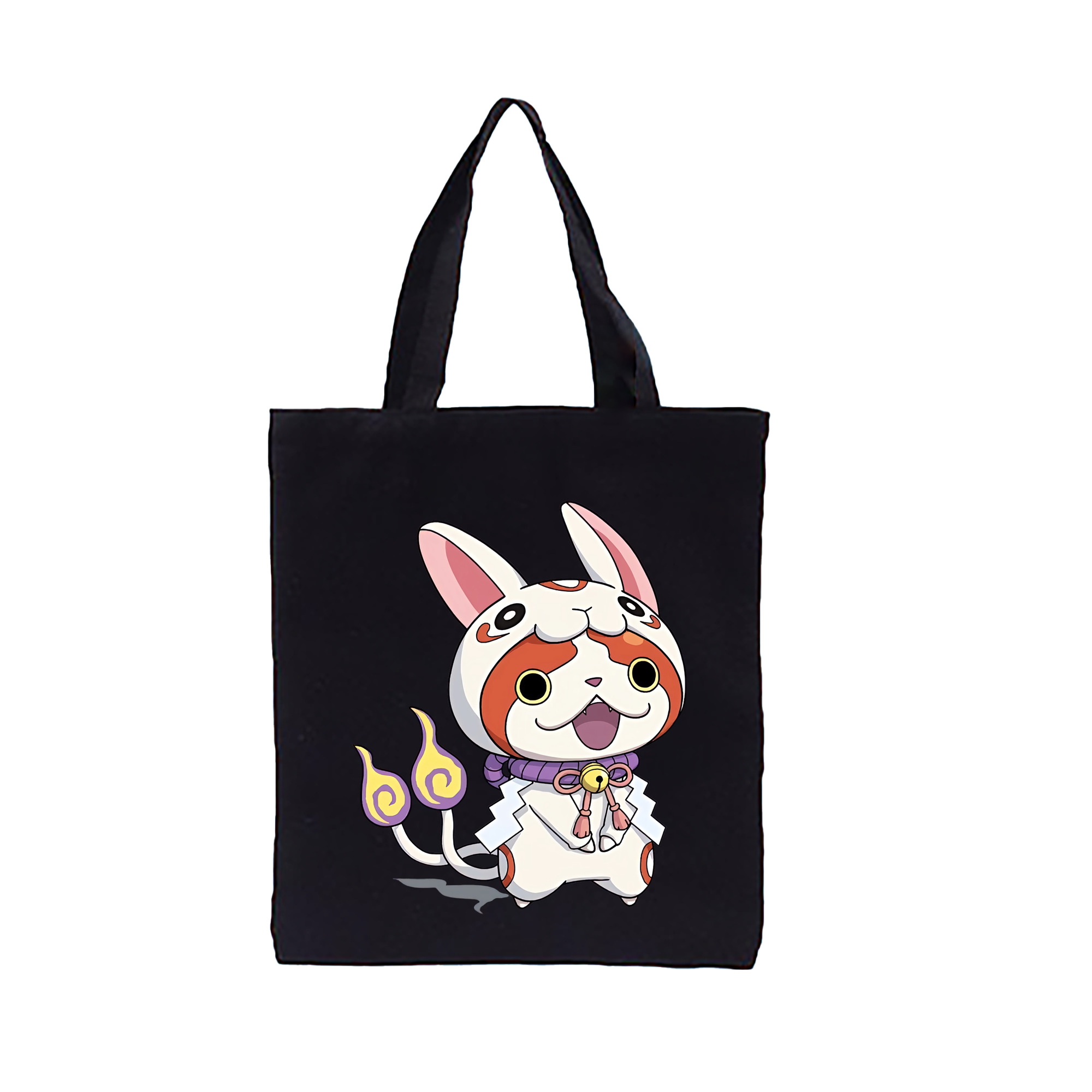 （画像用） 妖怪ウォッチ Yo-kai Watch 縦型キャンバス生地手提げバッグ　トートバッグ