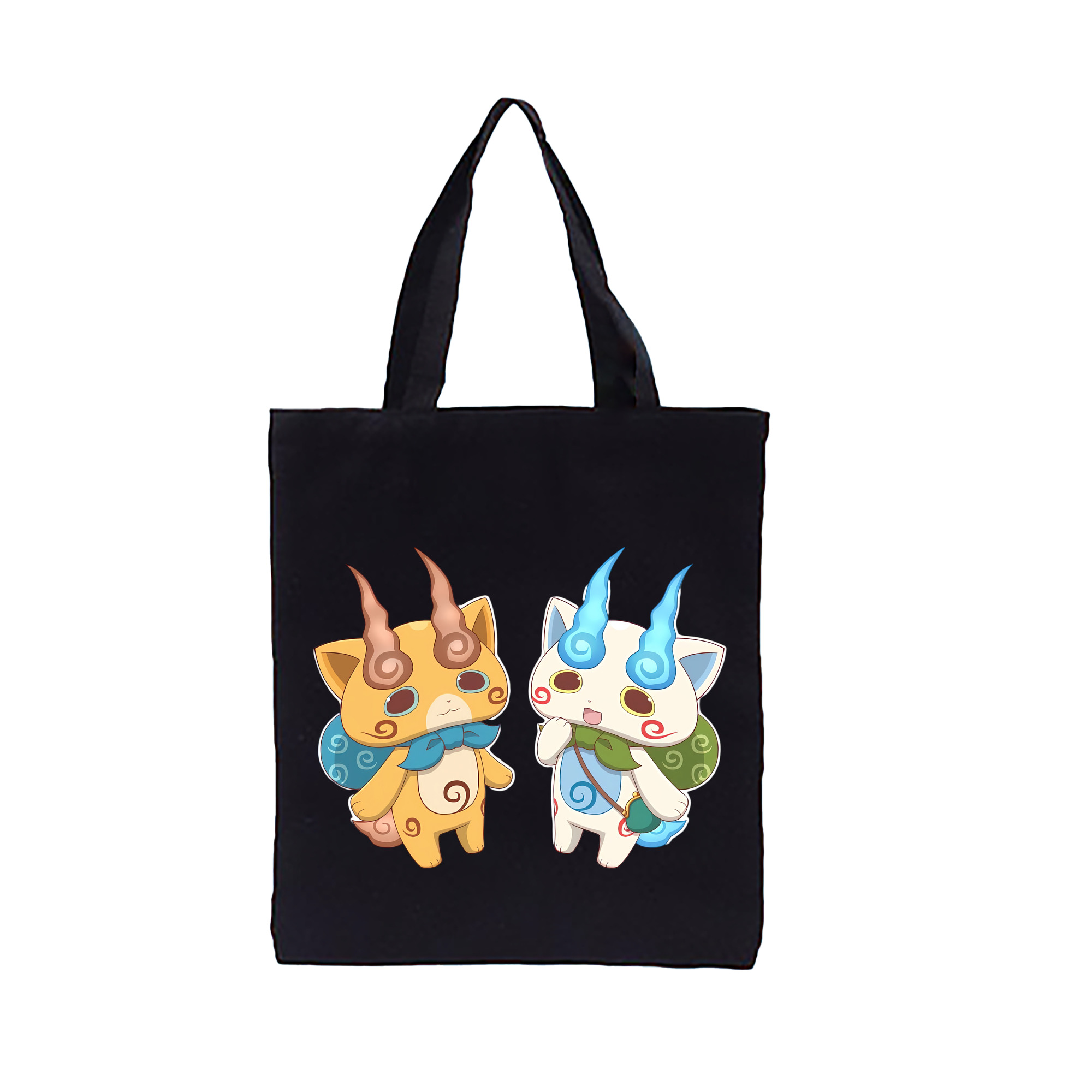 （画像用） 妖怪ウォッチ Yo-kai Watch 縦型キャンバス生地手提げバッグ　トートバッグ