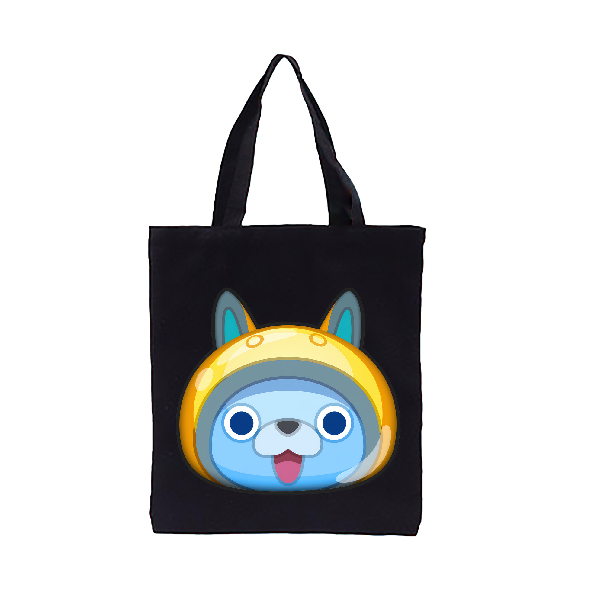 （画像用） 妖怪ウォッチ Yo-kai Watch 縦型キャンバス生地手提げバッグ　トートバッグ