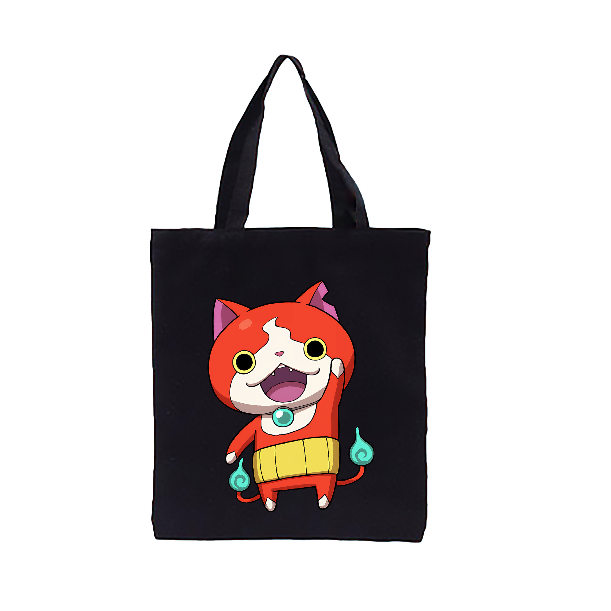 （画像用） 妖怪ウォッチ Yo-kai Watch 縦型キャンバス生地手提げバッグ　トートバッグ