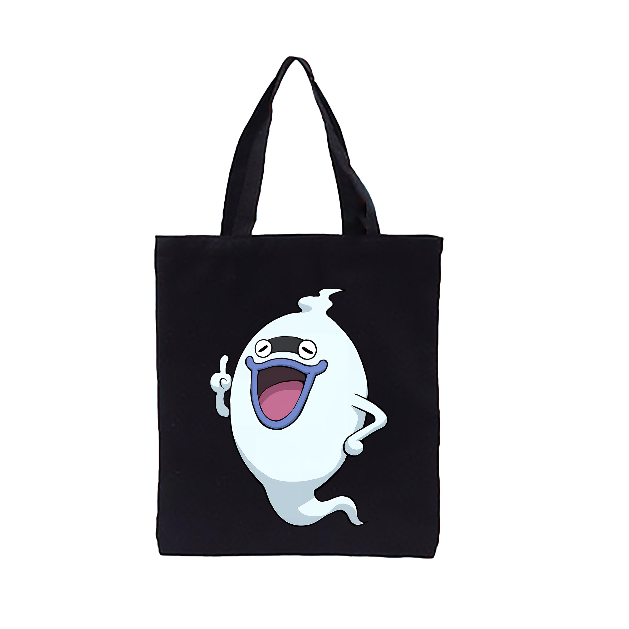 （画像用） 妖怪ウォッチ Yo-kai Watch 縦型キャンバス生地手提げバッグ　トートバッグ