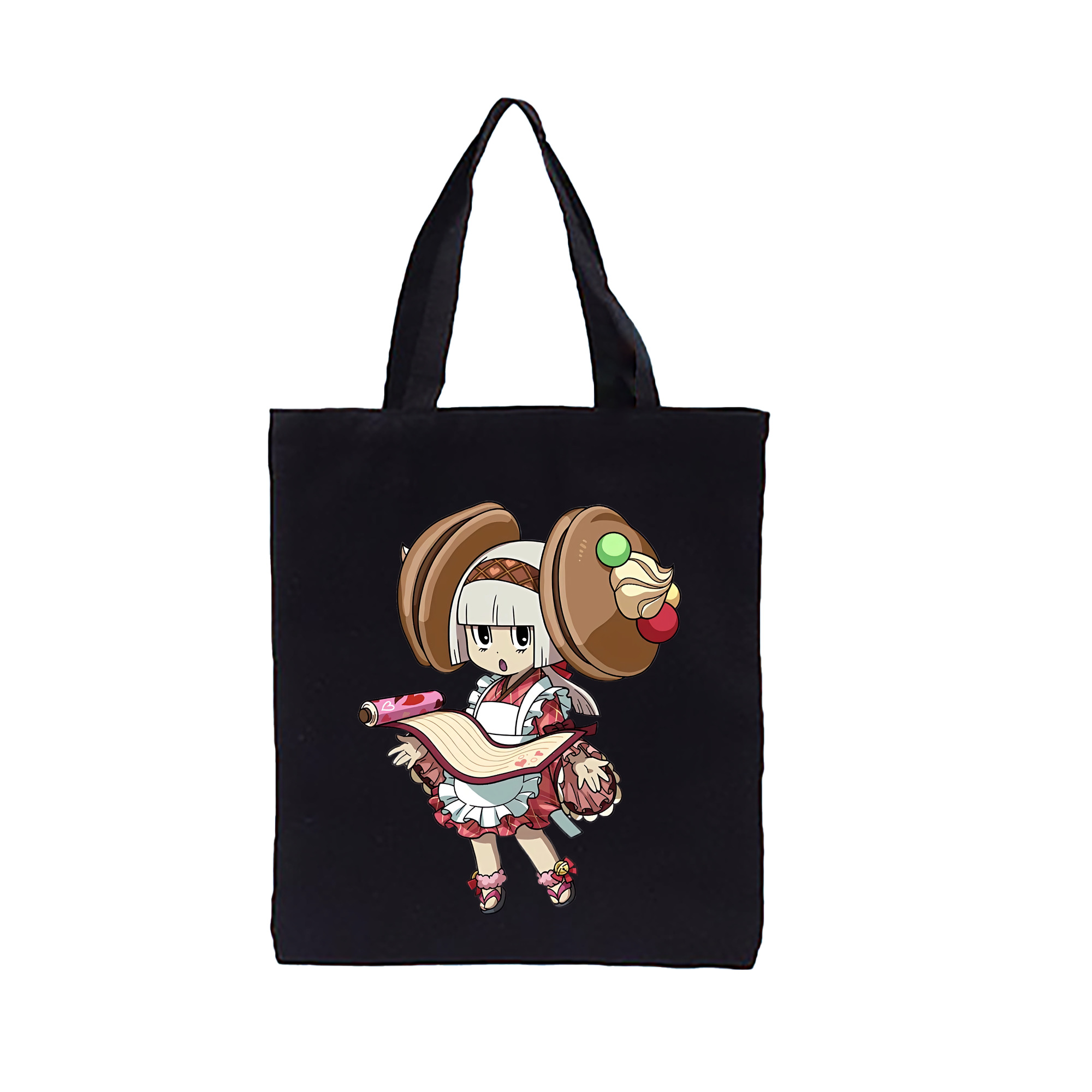 （画像用） 妖怪ウォッチ Yo-kai Watch 縦型キャンバス生地手提げバッグ　トートバッグ