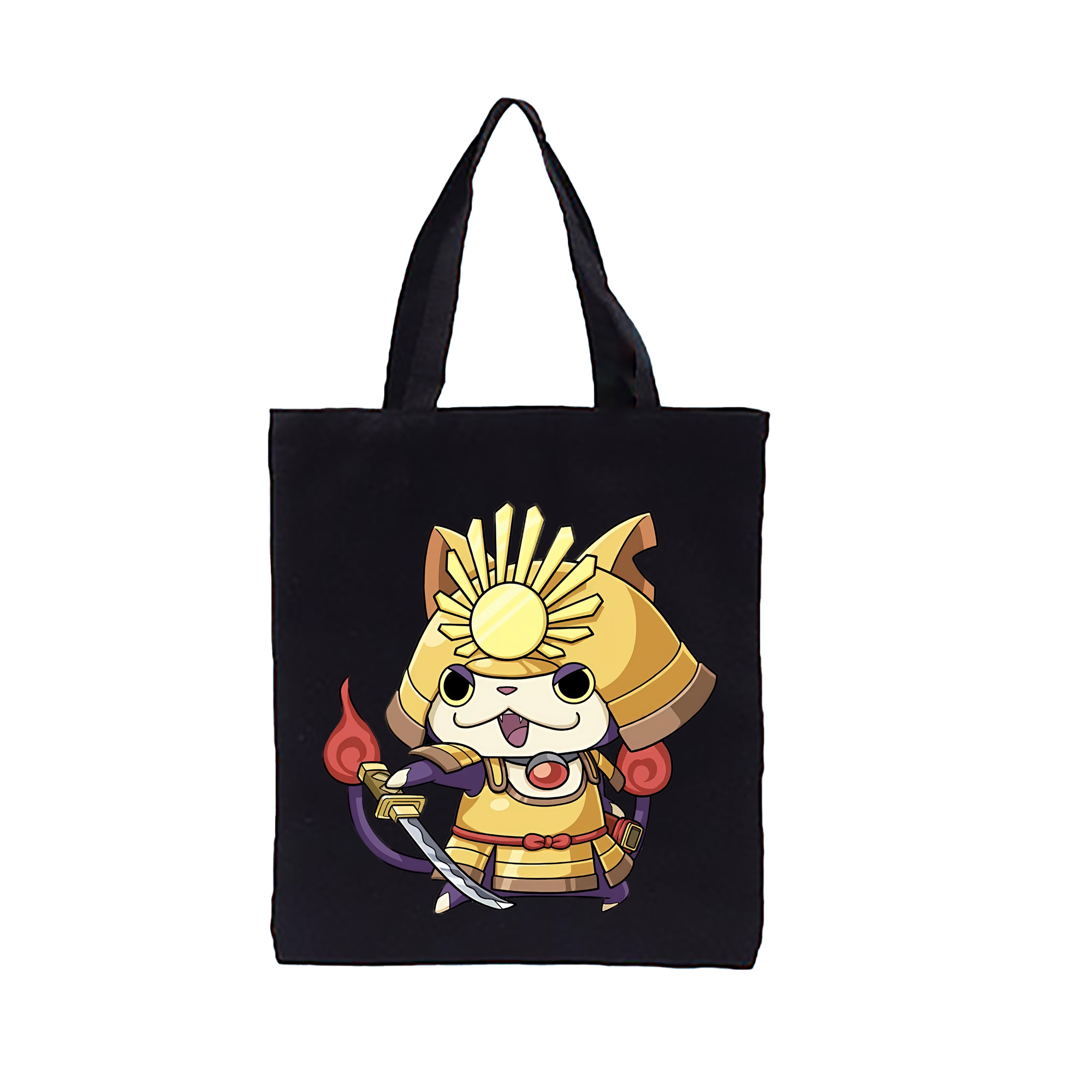 （画像用） 妖怪ウォッチ Yo-kai Watch 縦型キャンバス生地手提げバッグ　トートバッグ